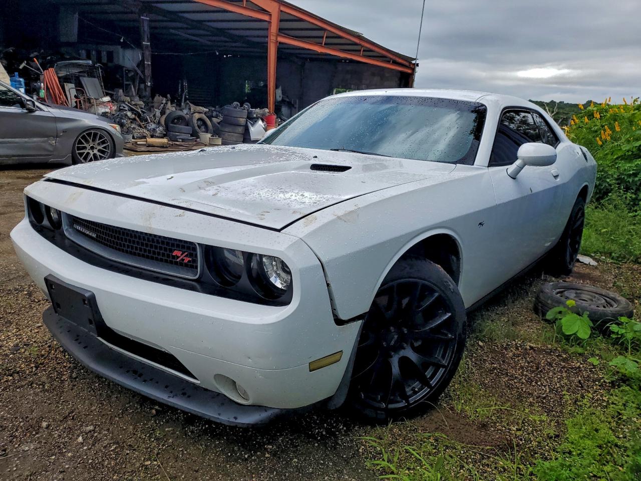2014 Dodge Challenger R/t Белый vin: 2C3CDYBT6EH270154