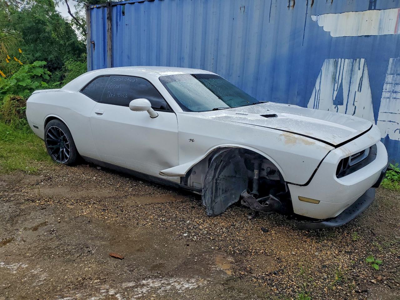 2014 Dodge Challenger R/t Белый vin: 2C3CDYBT6EH270154