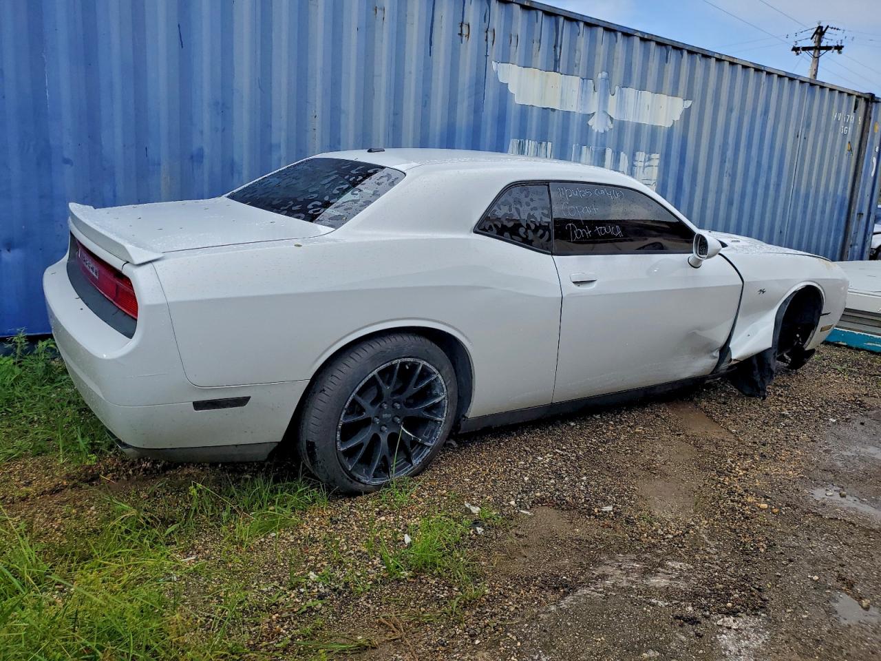 2014 Dodge Challenger R/t Белый vin: 2C3CDYBT6EH270154