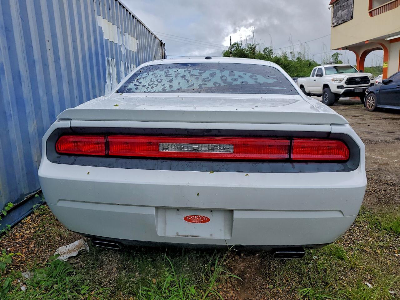 2014 Dodge Challenger R/t Белый vin: 2C3CDYBT6EH270154