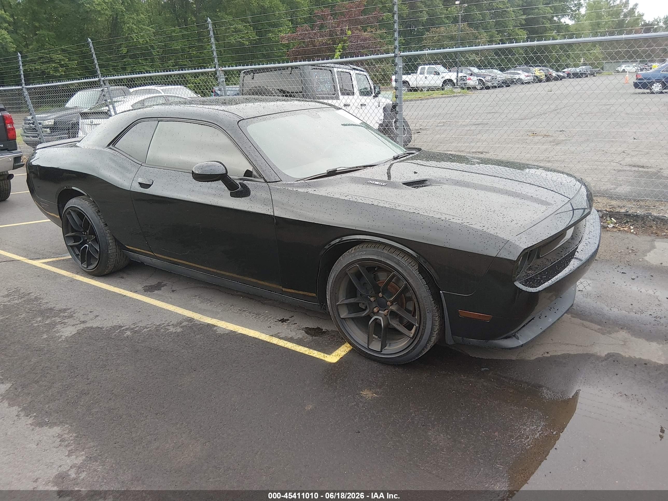 2012 Dodge Challenger R/t Черный vin: 2C3CDYBT7CH173879