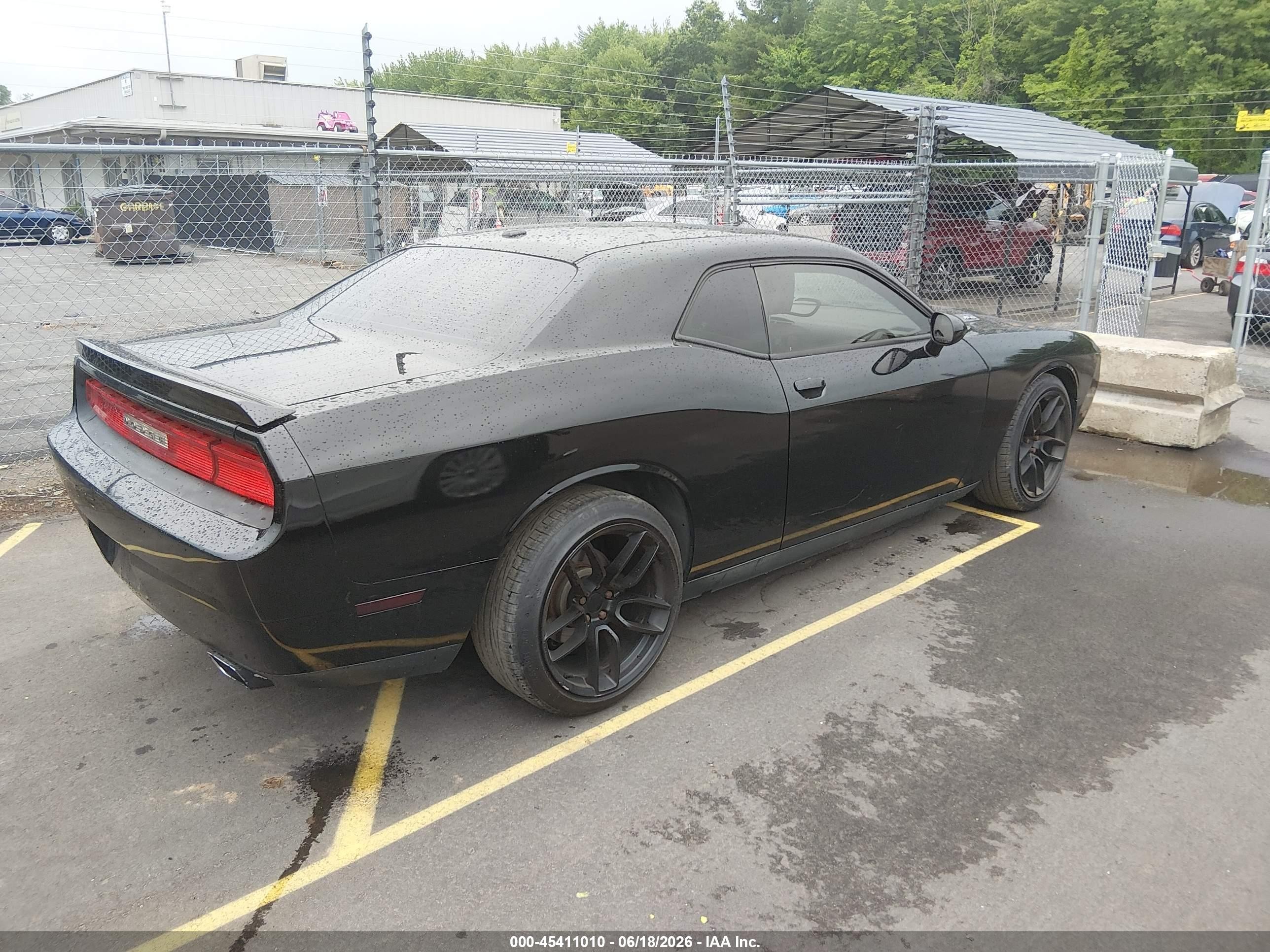 2012 Dodge Challenger R/t Черный vin: 2C3CDYBT7CH173879
