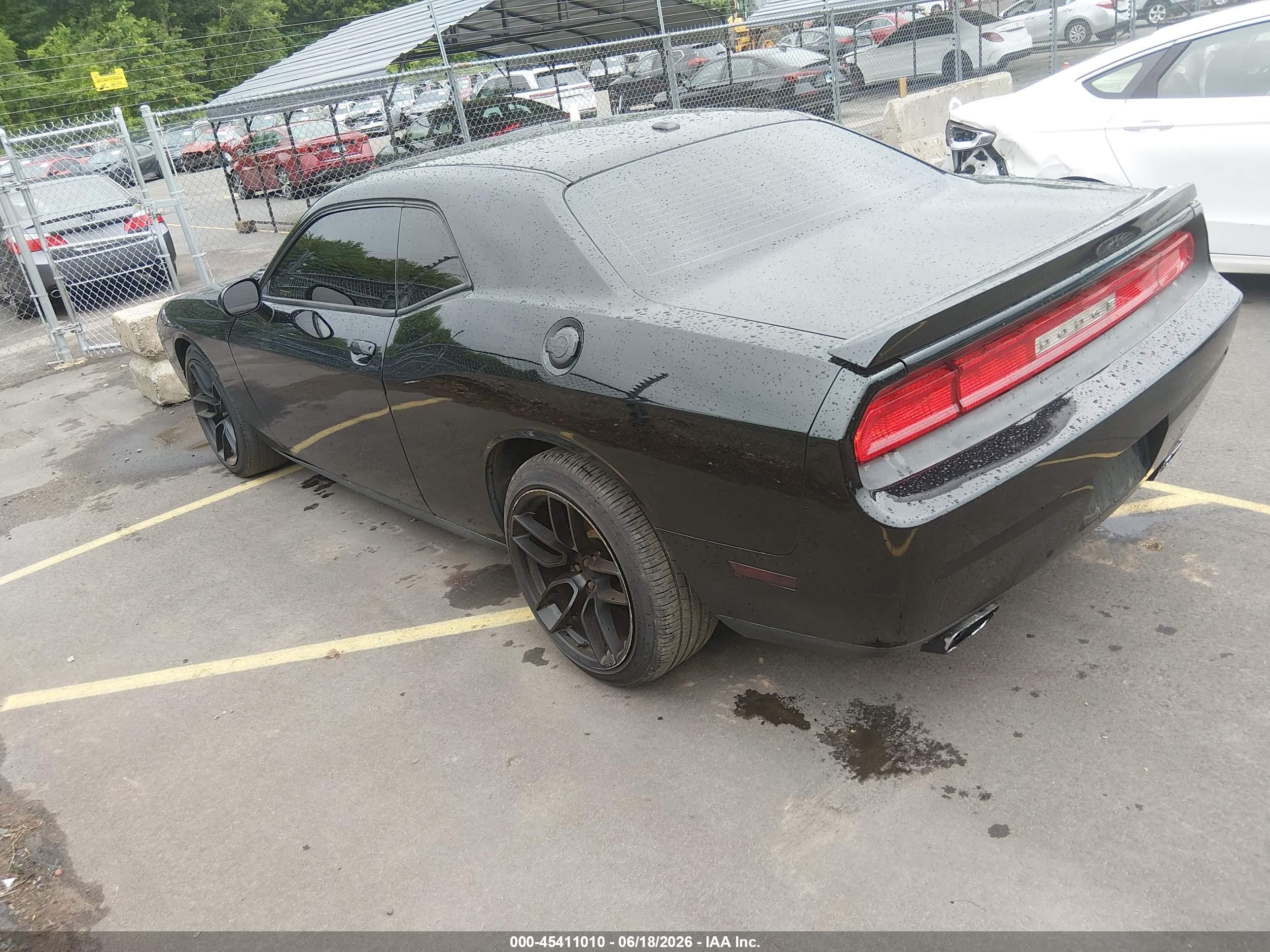 2012 Dodge Challenger R/t Черный vin: 2C3CDYBT7CH173879