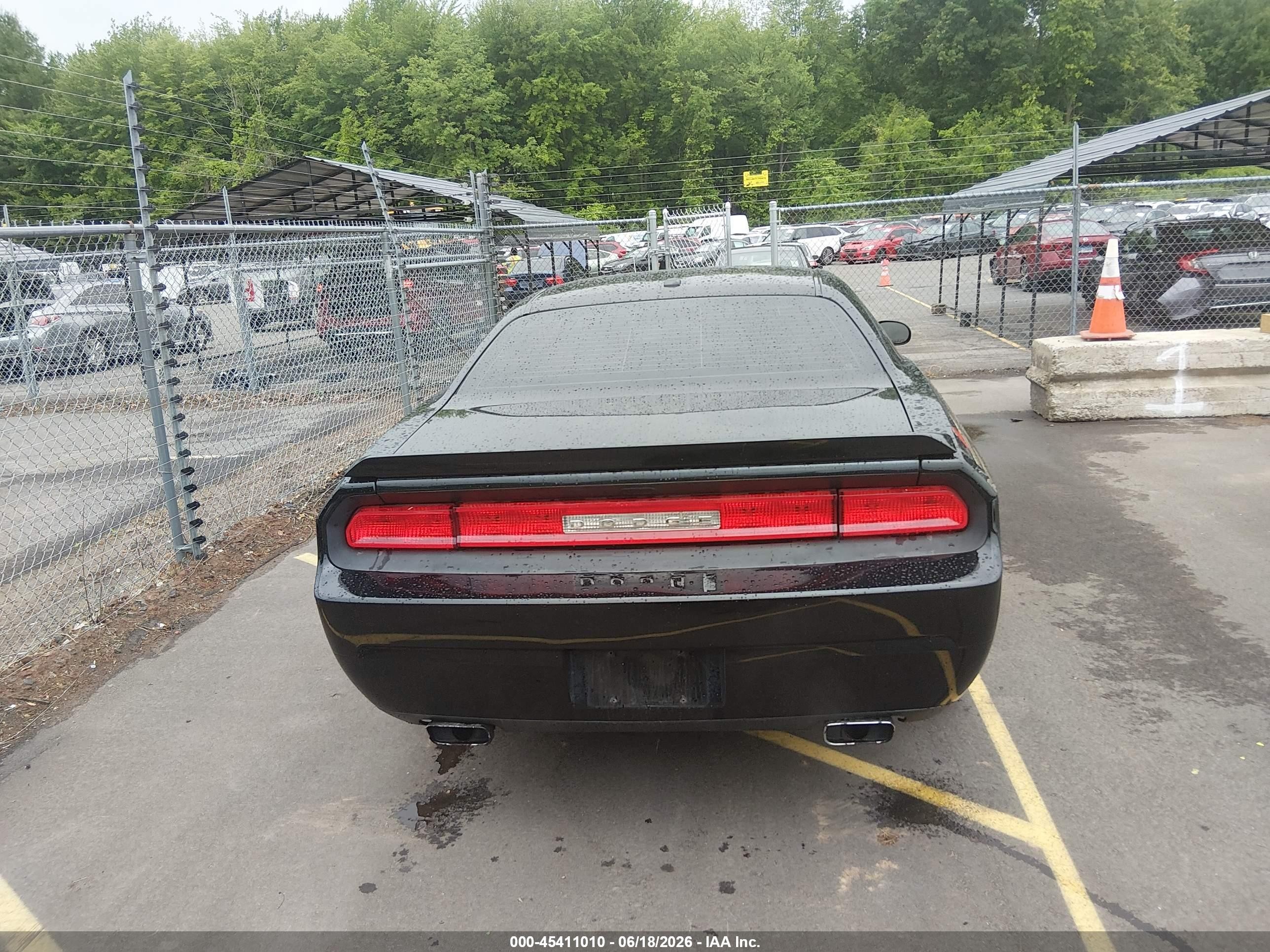 2012 Dodge Challenger R/t Черный vin: 2C3CDYBT7CH173879