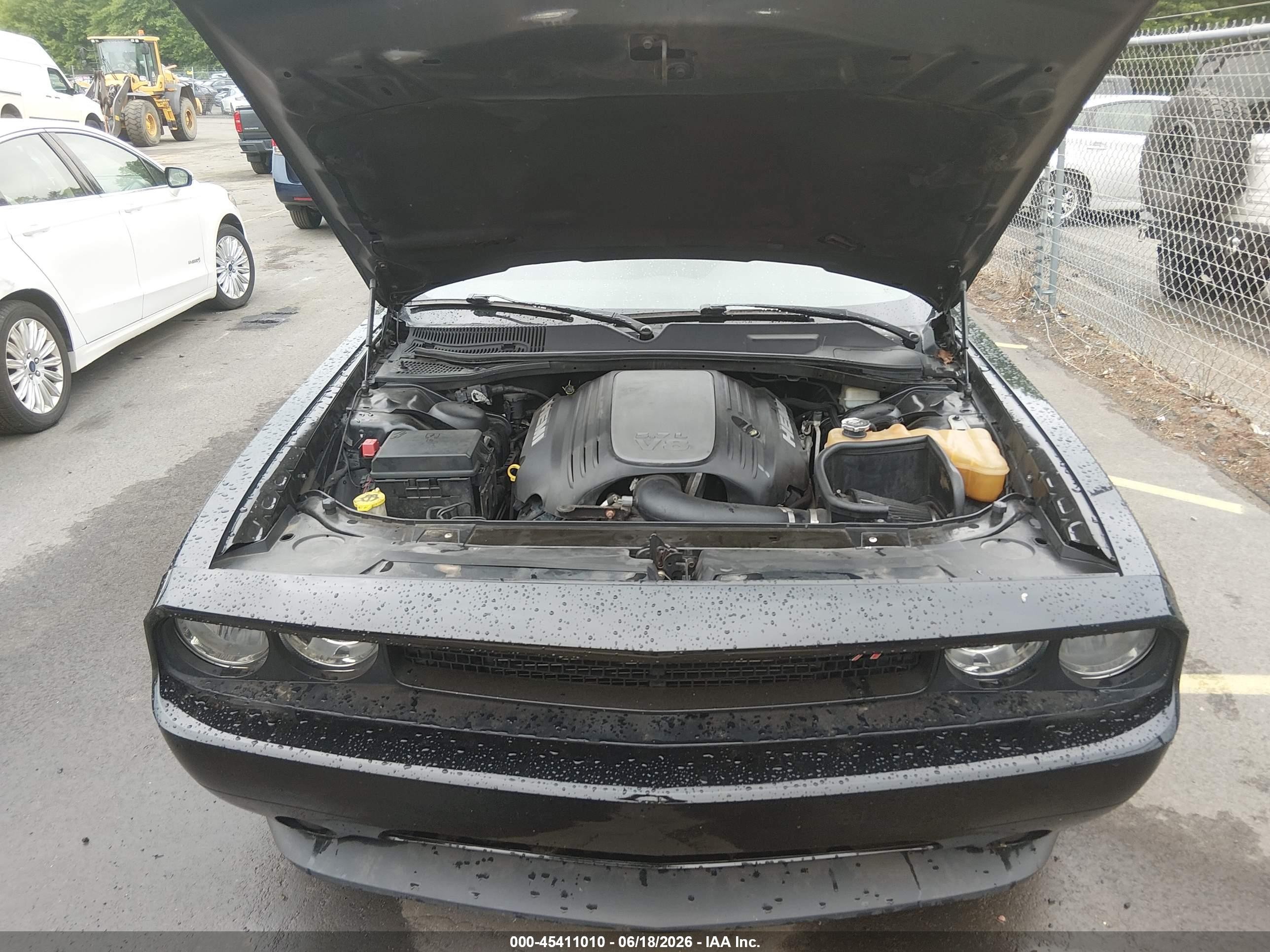 2012 Dodge Challenger R/t Черный vin: 2C3CDYBT7CH173879