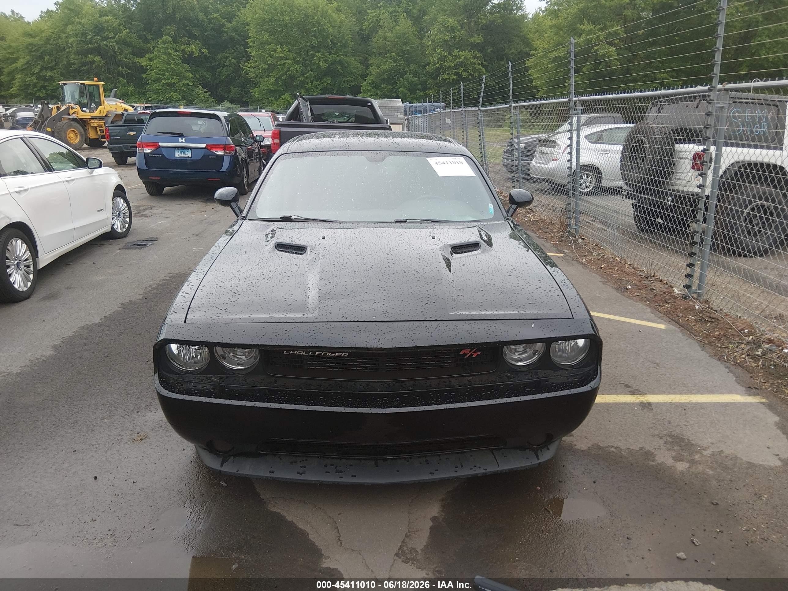 2012 Dodge Challenger R/t Черный vin: 2C3CDYBT7CH173879