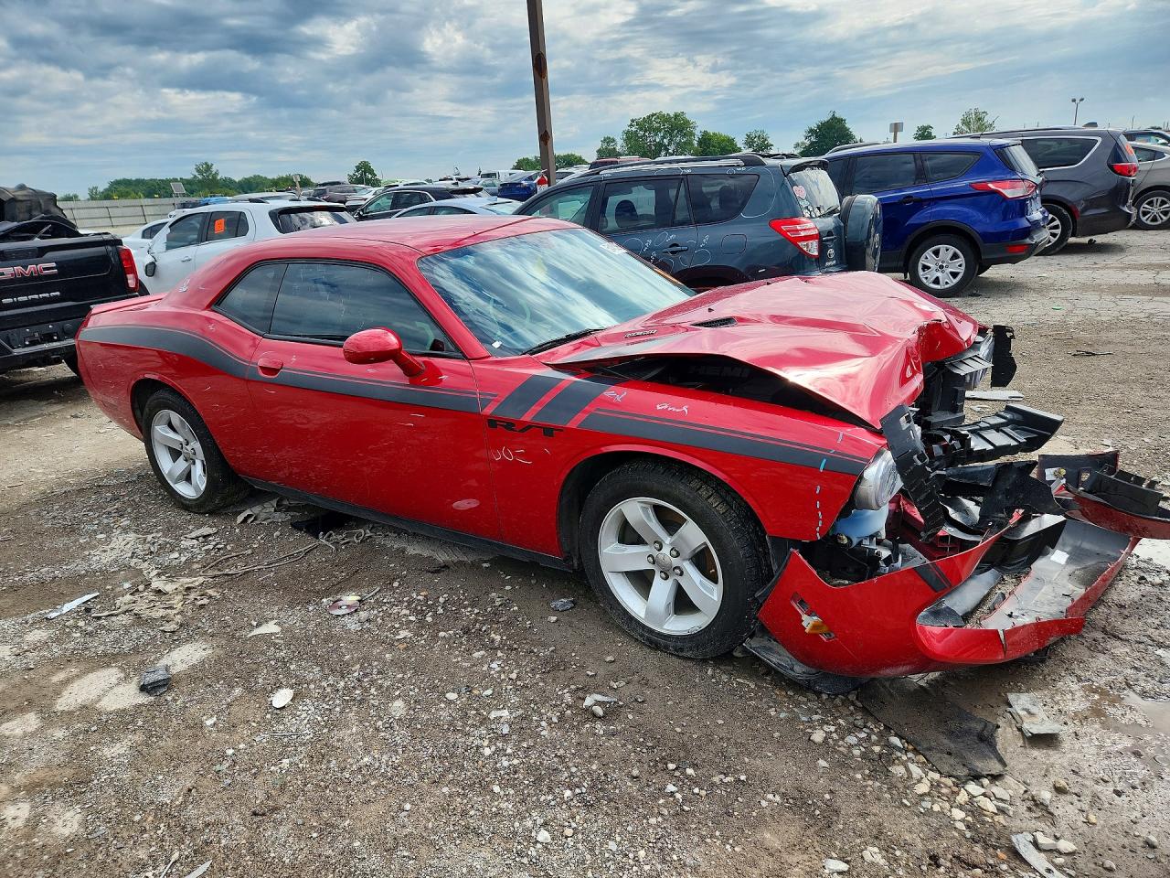 2012 Dodge Challenger R Red vin: 2C3CDYBT7CH189158