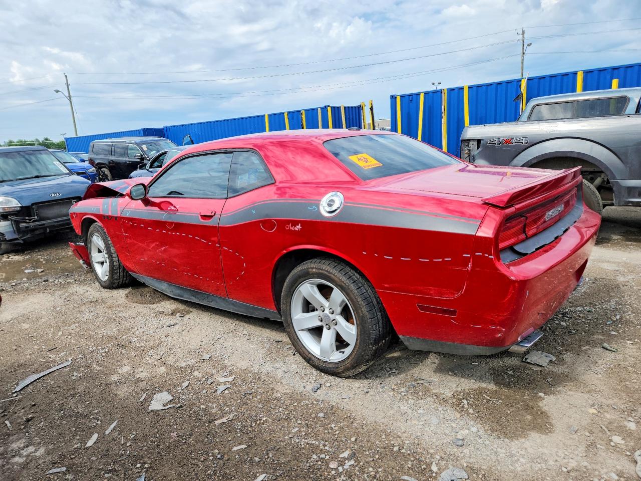 2012 Dodge Challenger R Red vin: 2C3CDYBT7CH189158