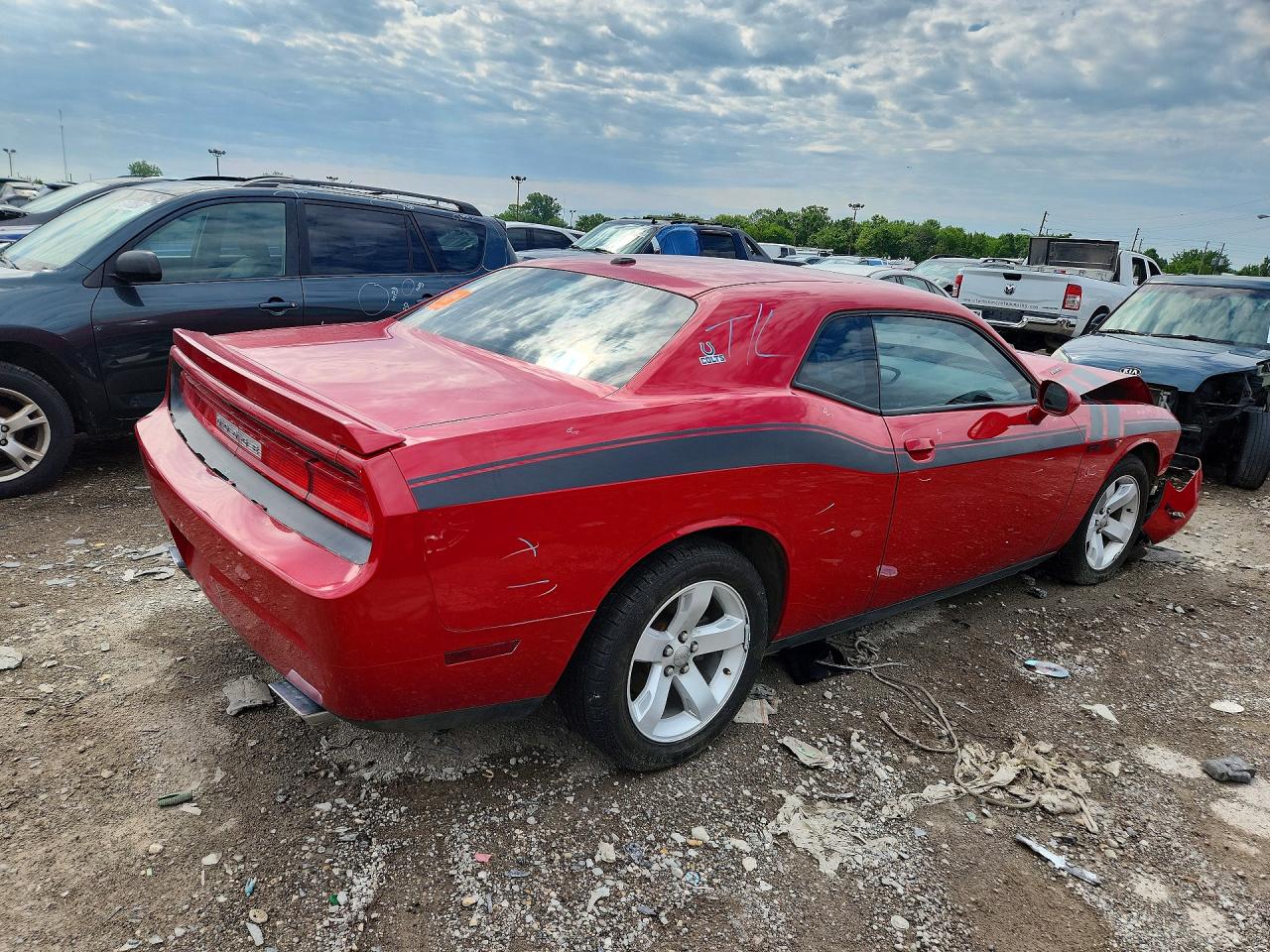 2012 Dodge Challenger R Red vin: 2C3CDYBT7CH189158