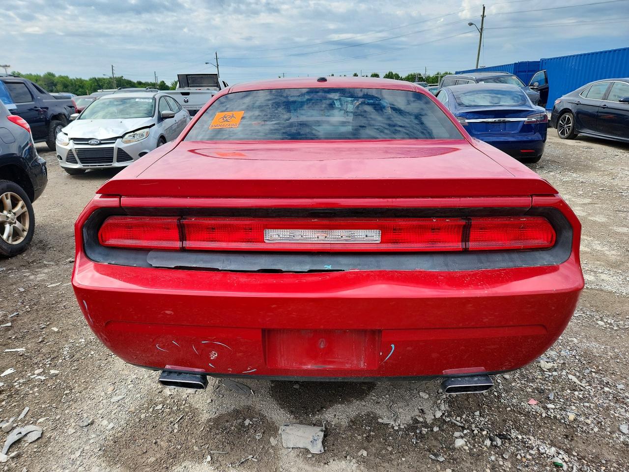 2012 Dodge Challenger R Red vin: 2C3CDYBT7CH189158