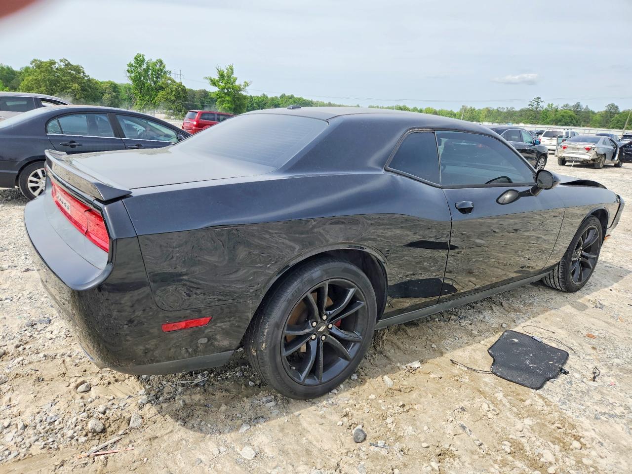 2012 Dodge Challenger R Черный vin: 2C3CDYBT7CH229769