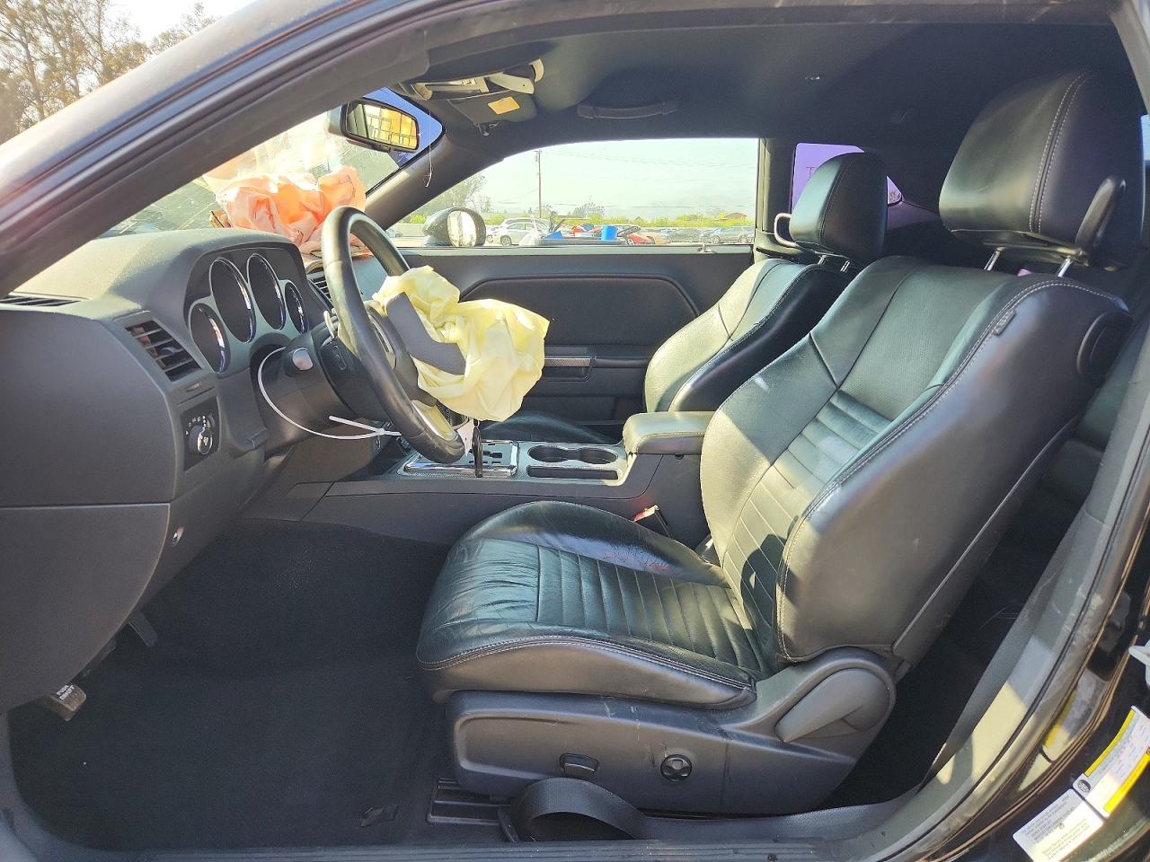 2012 Dodge Challenger R Black vin: 2C3CDYBT7CH259726