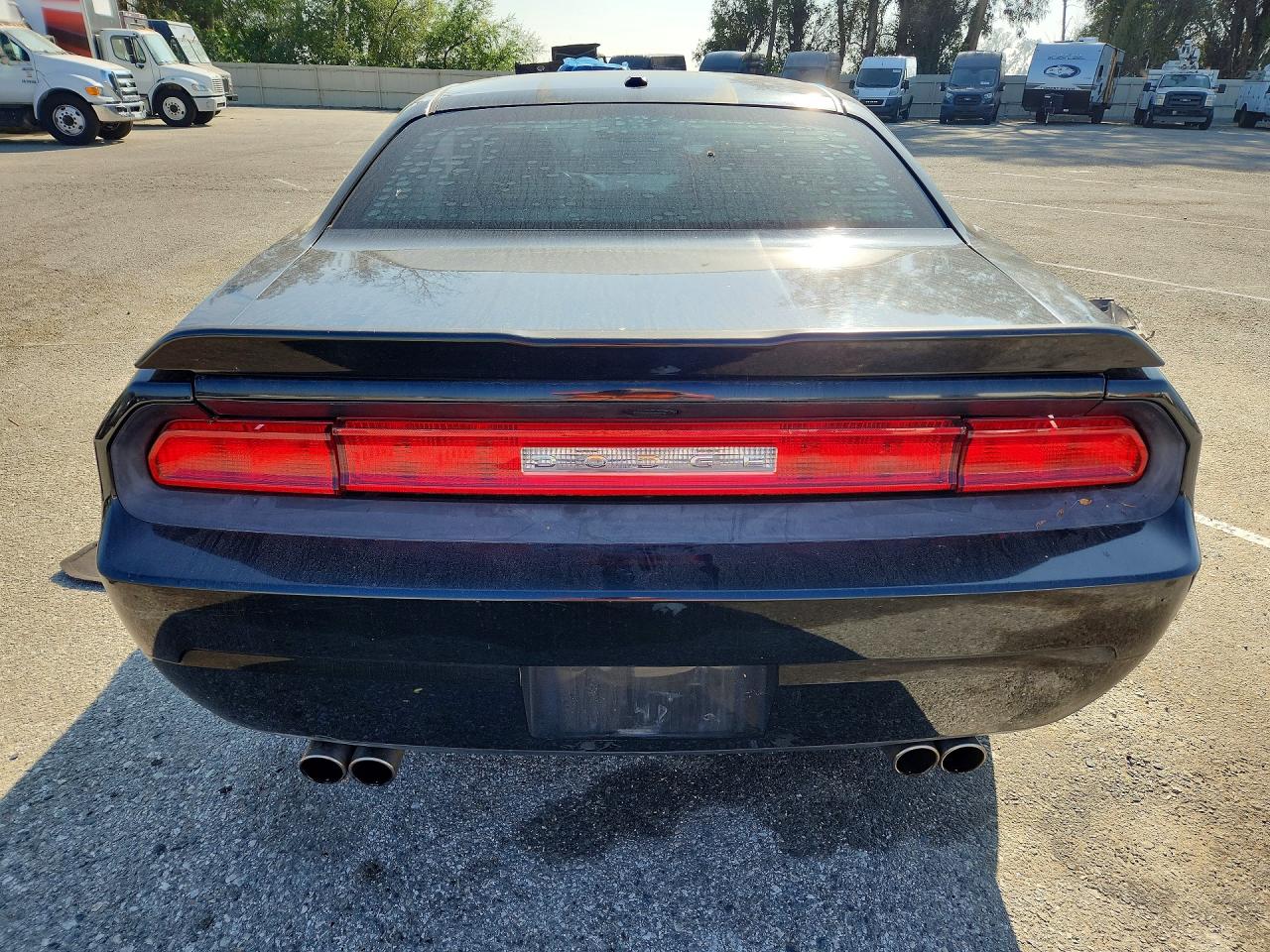 2012 Dodge Challenger R Black vin: 2C3CDYBT7CH259726