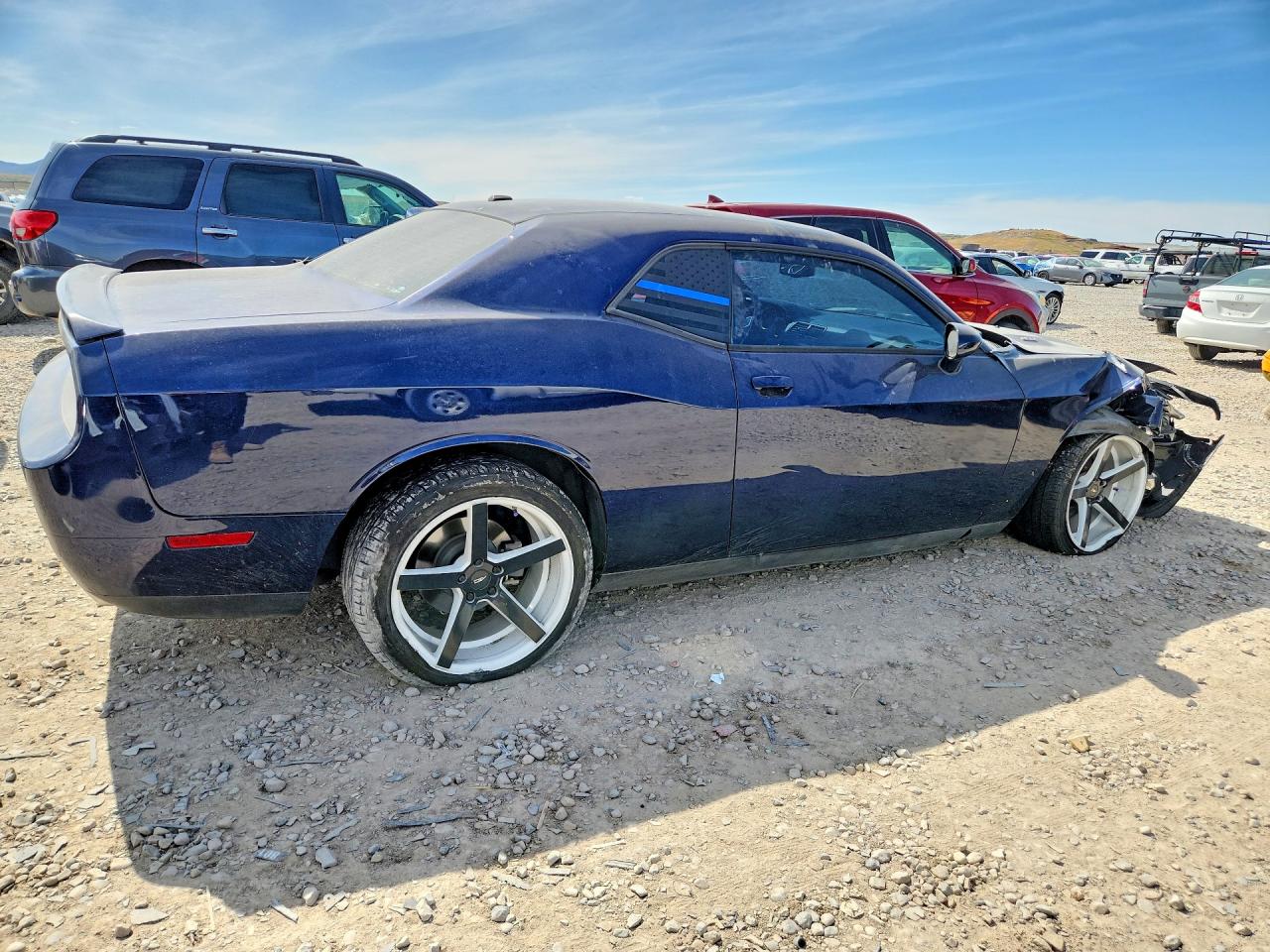 2013 Dodge Challenger R Blue vin: 2C3CDYBT7DH565116