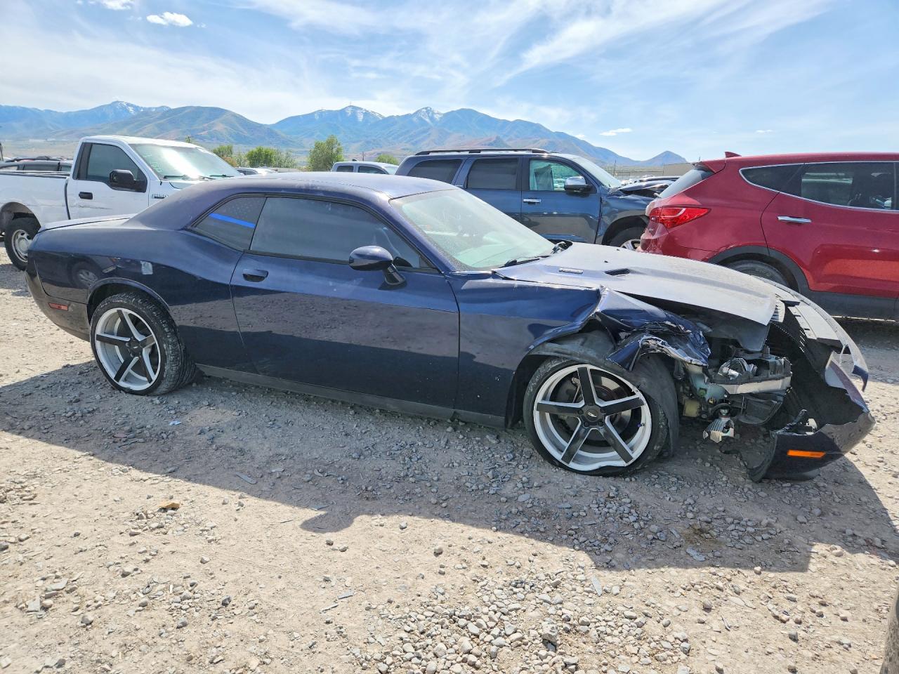 2013 Dodge Challenger R Blue vin: 2C3CDYBT7DH565116
