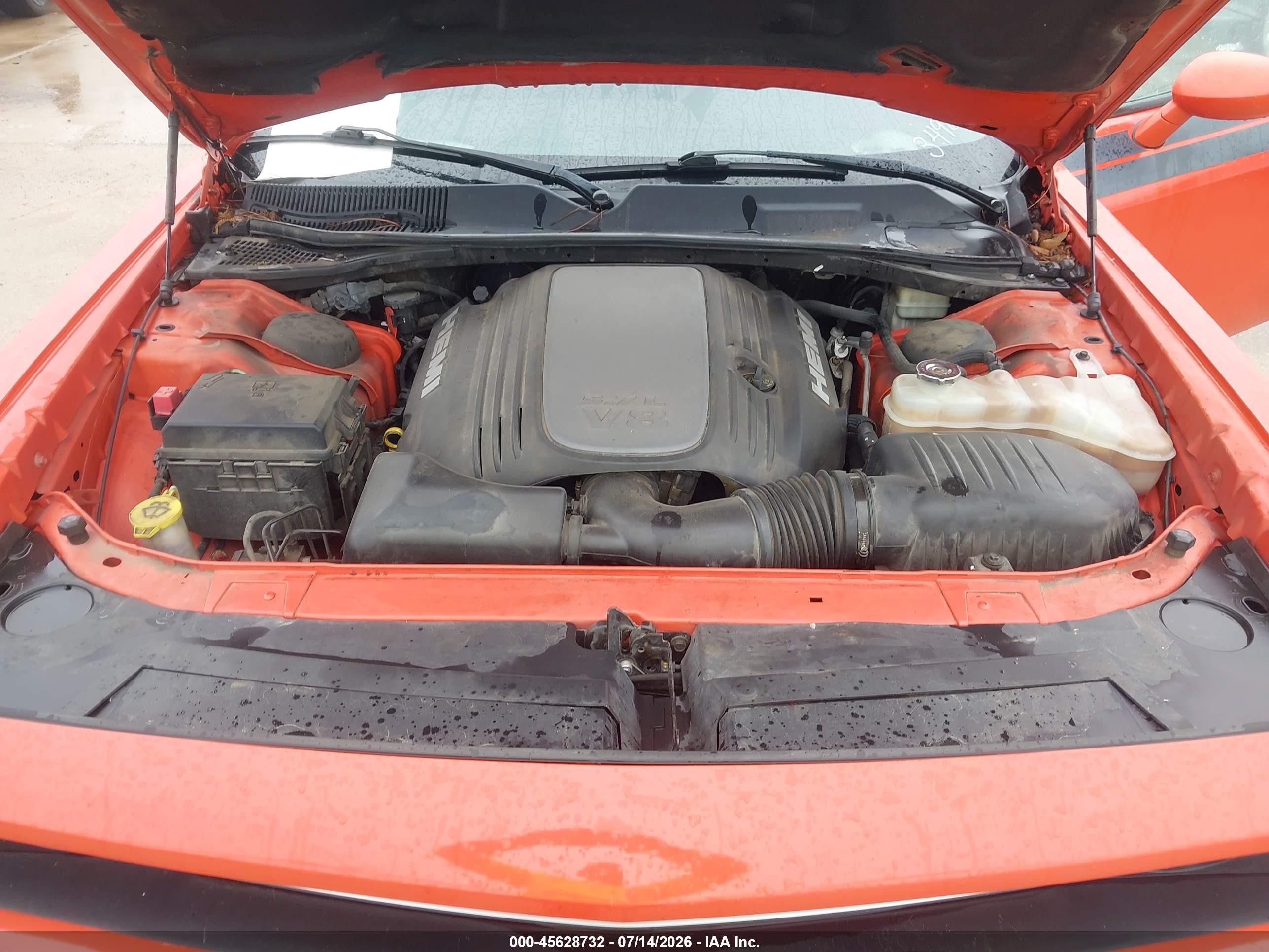 2013 Dodge Challenger R/t Classic Оранжевый vin: 2C3CDYBT7DH733496