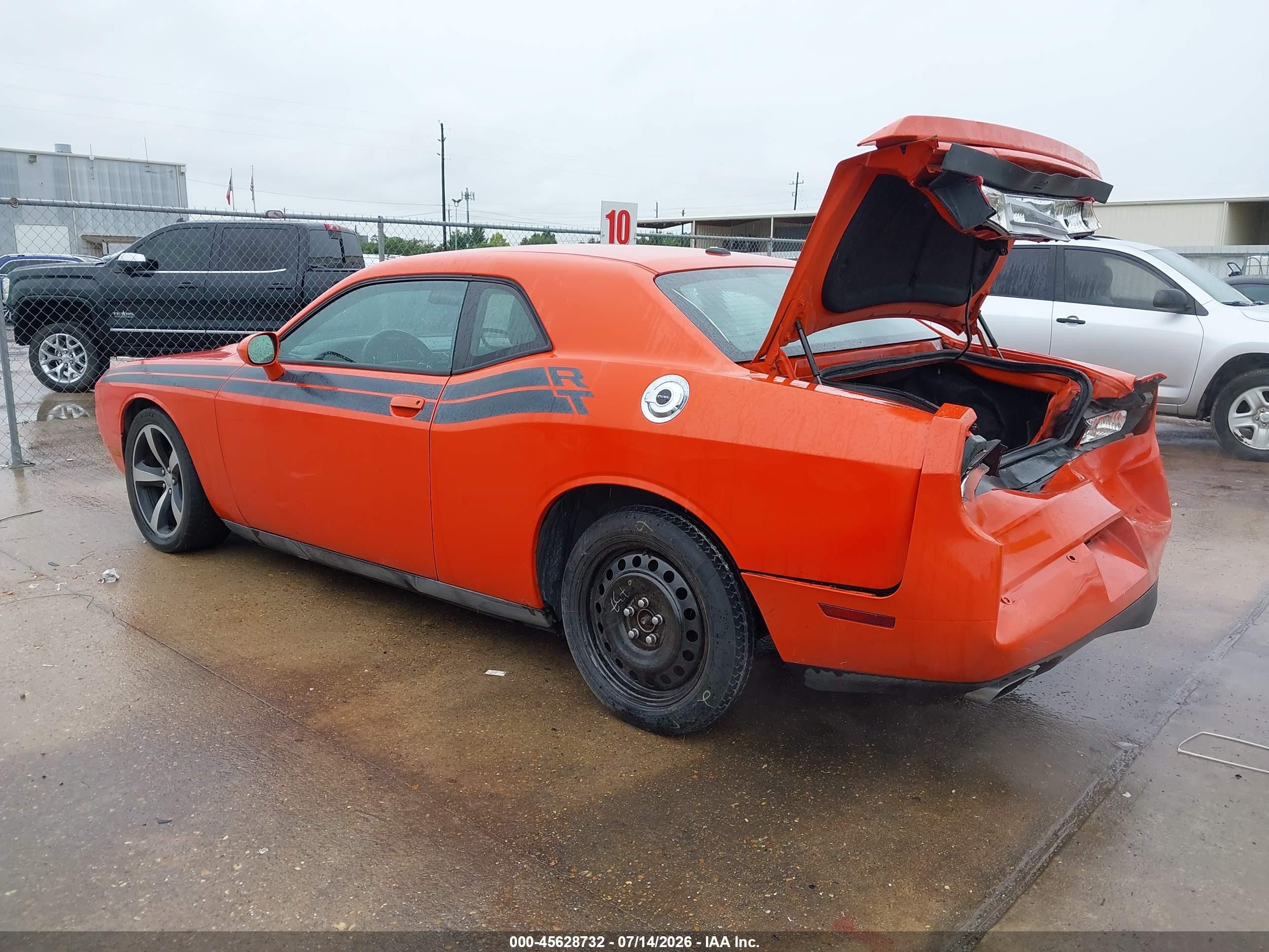 2013 Dodge Challenger R/t Classic Оранжевый vin: 2C3CDYBT7DH733496