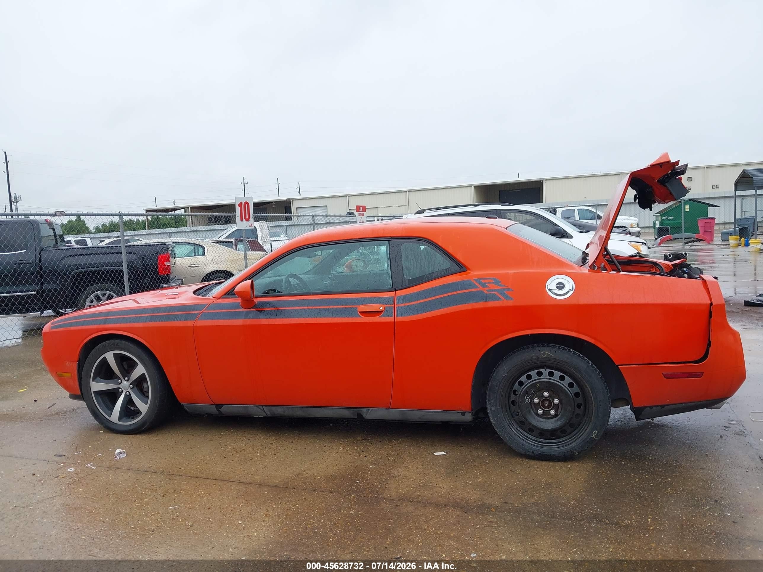 2013 Dodge Challenger R/t Classic Оранжевый vin: 2C3CDYBT7DH733496