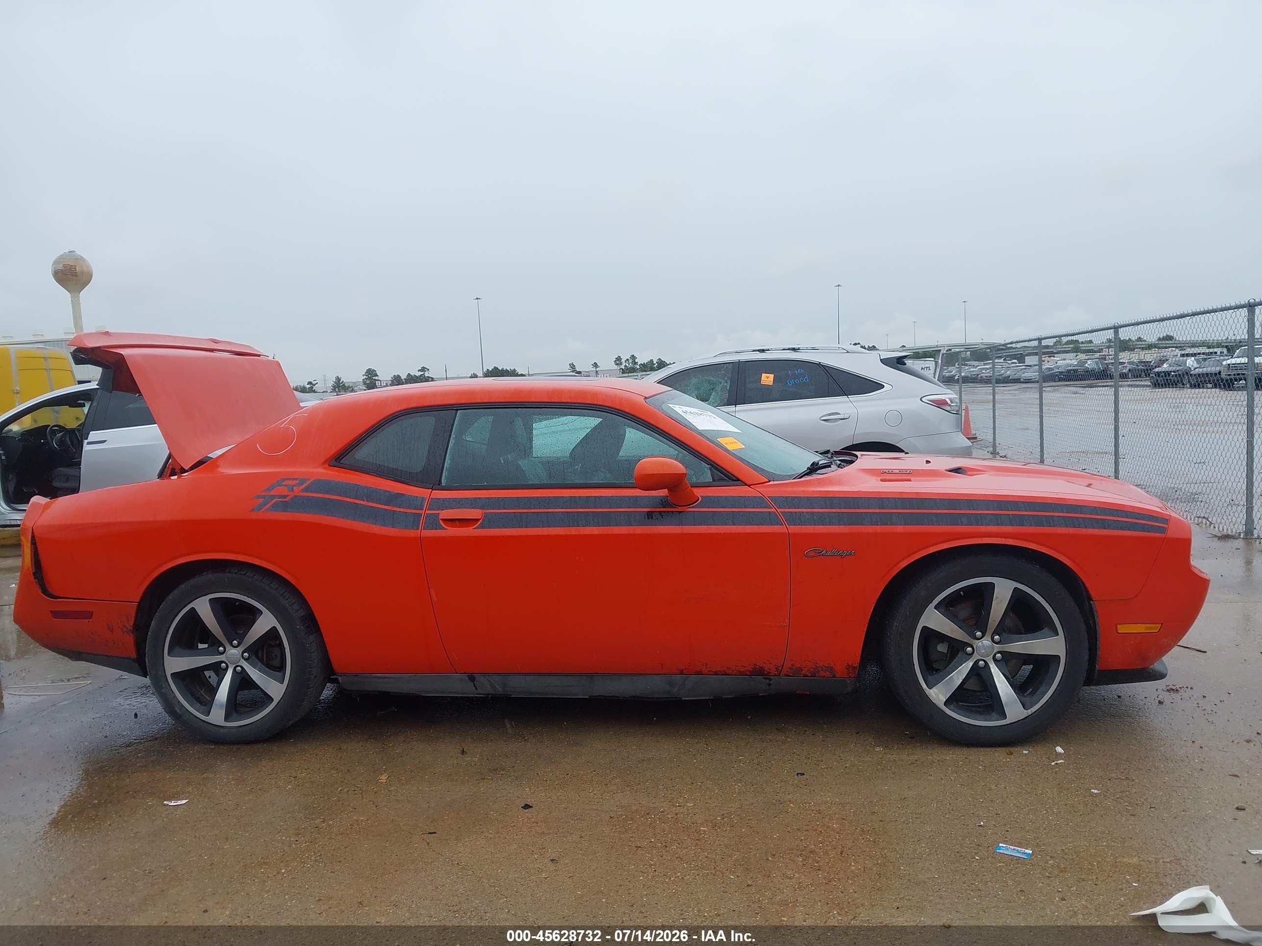 2013 Dodge Challenger R/t Classic Оранжевый vin: 2C3CDYBT7DH733496