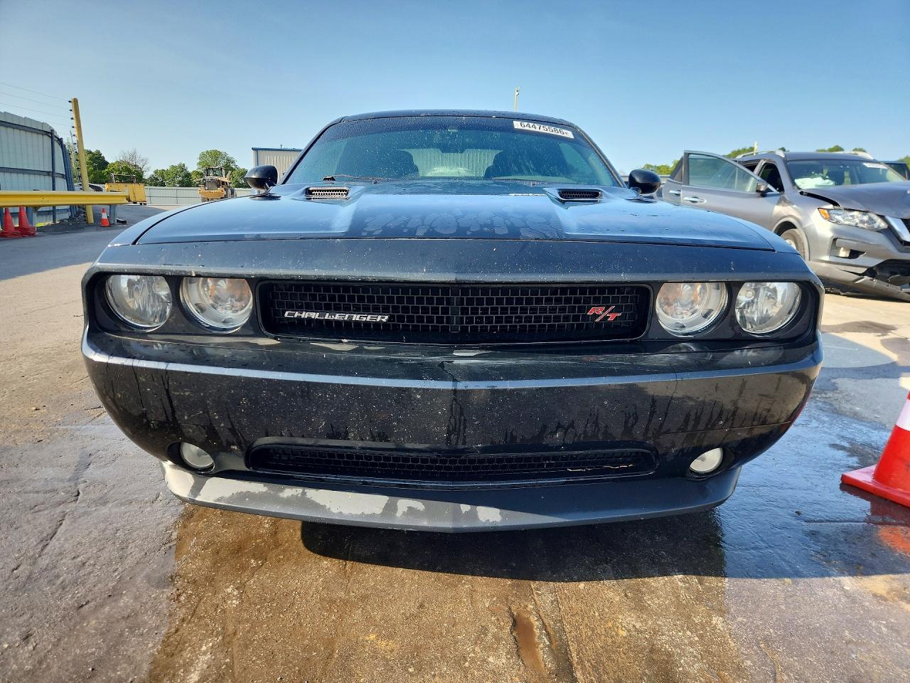 2014 Dodge Challenger R/t Черный vin: 2C3CDYBT7EH205328