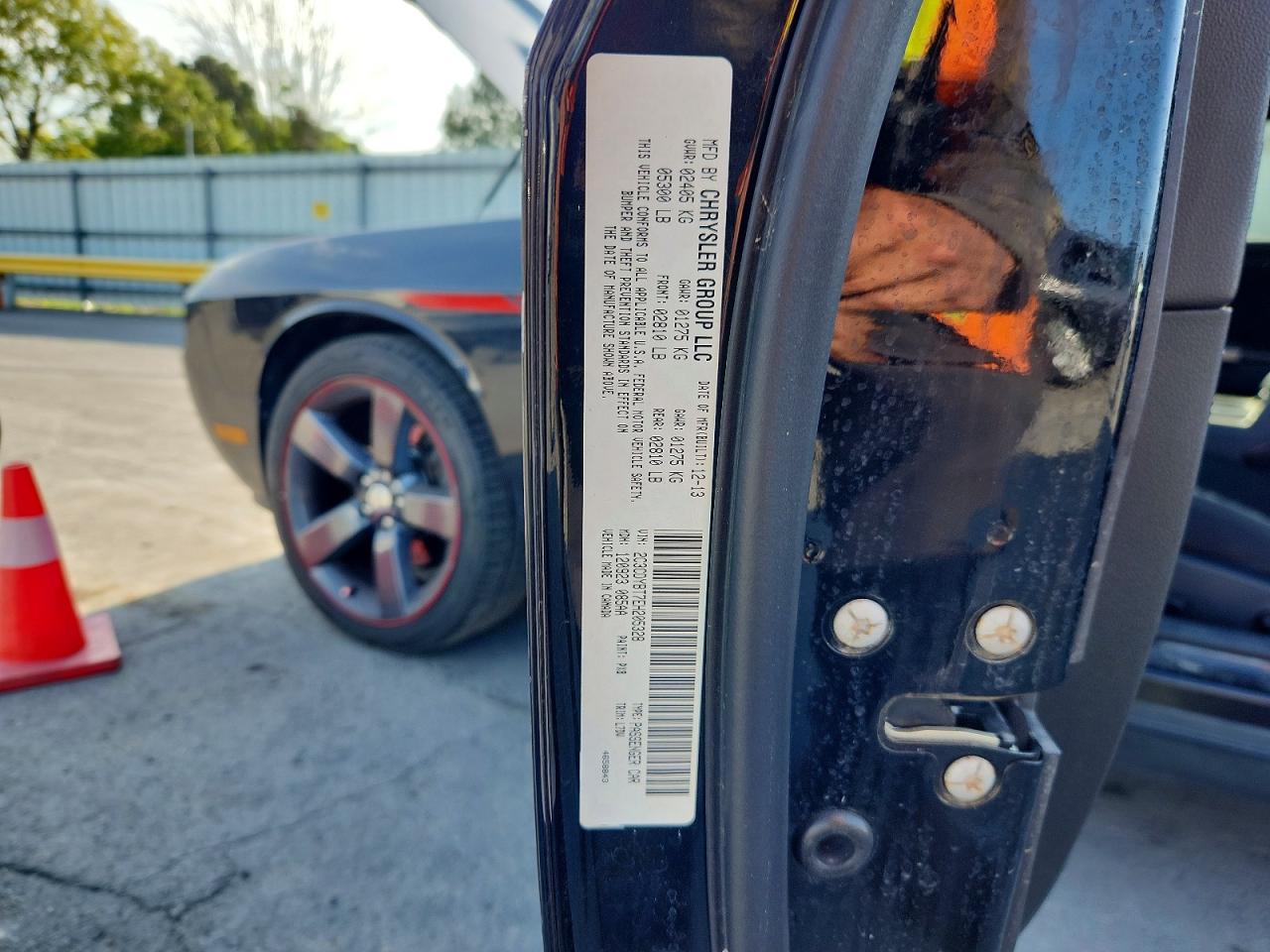 2014 Dodge Challenger R/t Черный vin: 2C3CDYBT7EH205328