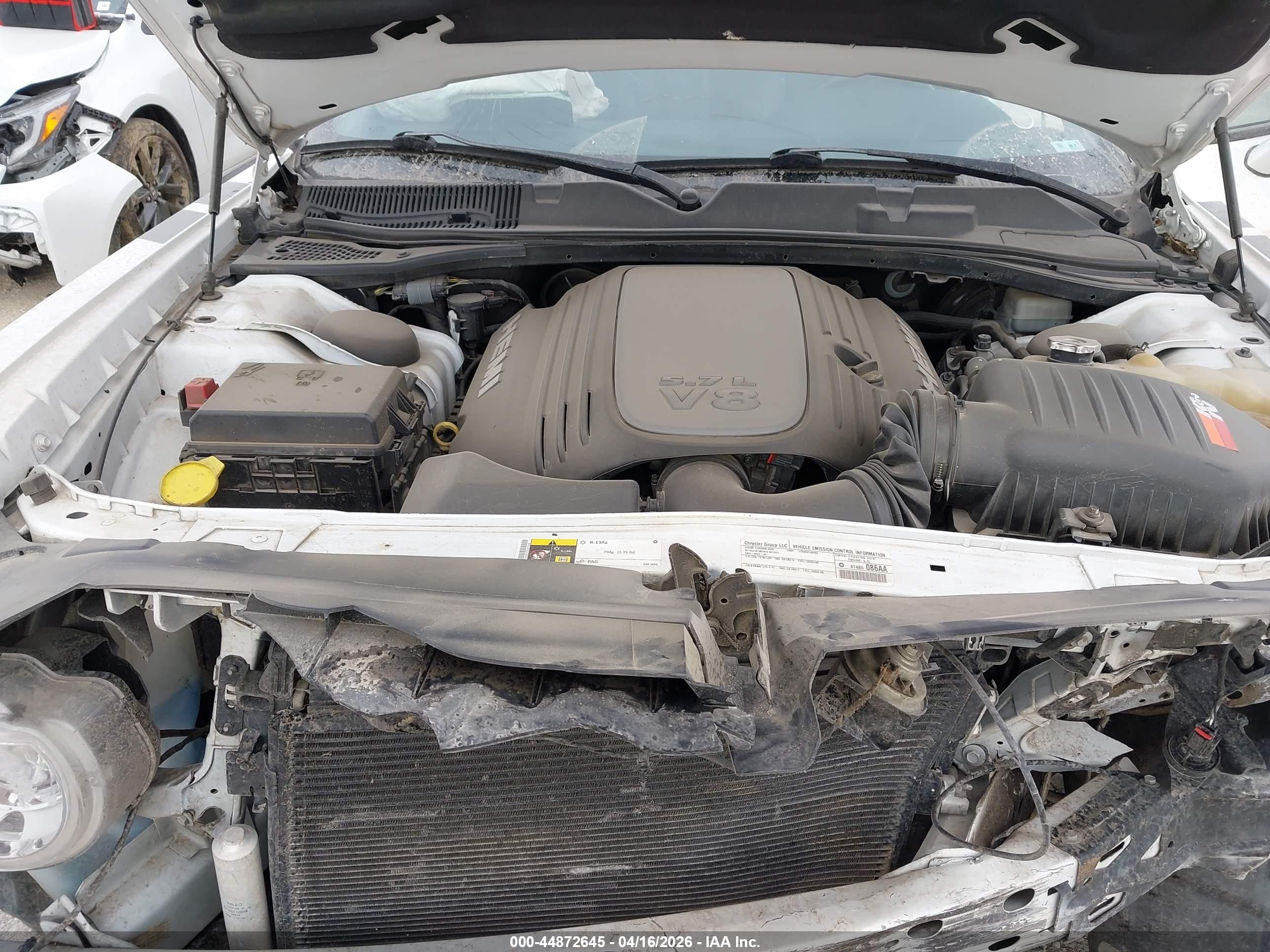 2014 Dodge Challenger R/t Plus White vin: 2C3CDYBT7EH214885