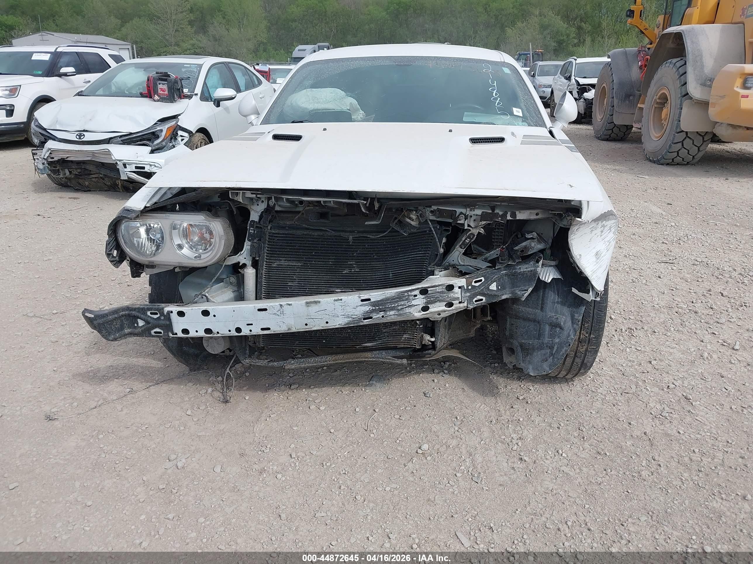 2014 Dodge Challenger R/t Plus White vin: 2C3CDYBT7EH214885