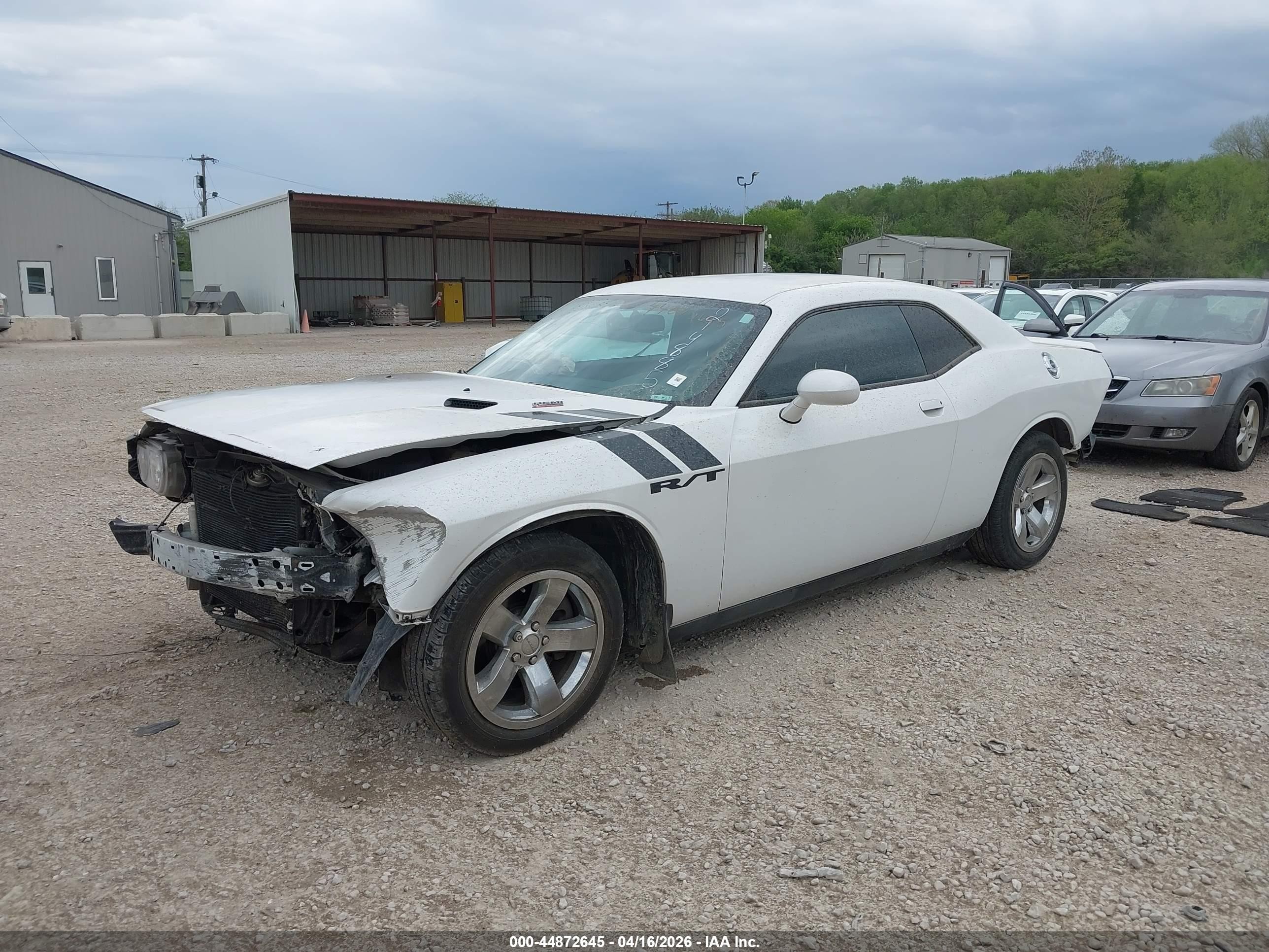 2014 Dodge Challenger R/t Plus White vin: 2C3CDYBT7EH214885