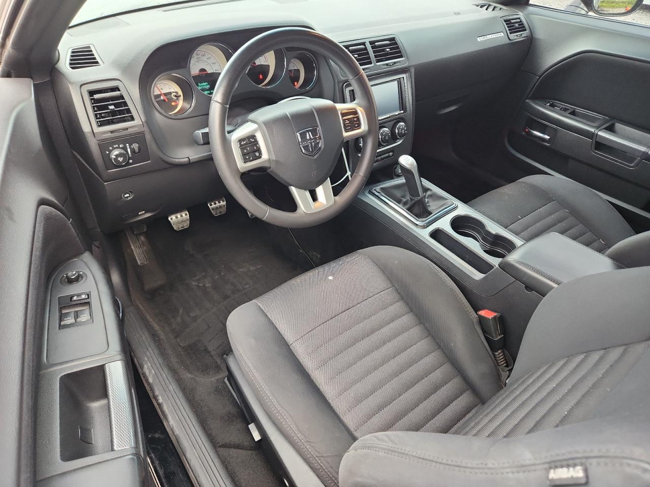 2014 Dodge Challenger R Black vin: 2C3CDYBT7EH285391