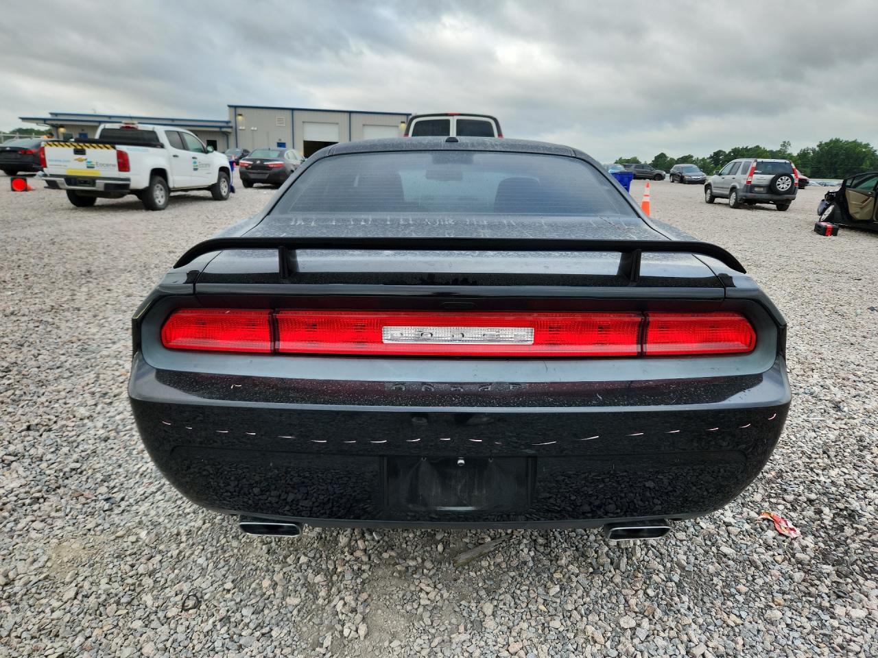 2014 Dodge Challenger R Black vin: 2C3CDYBT7EH285391
