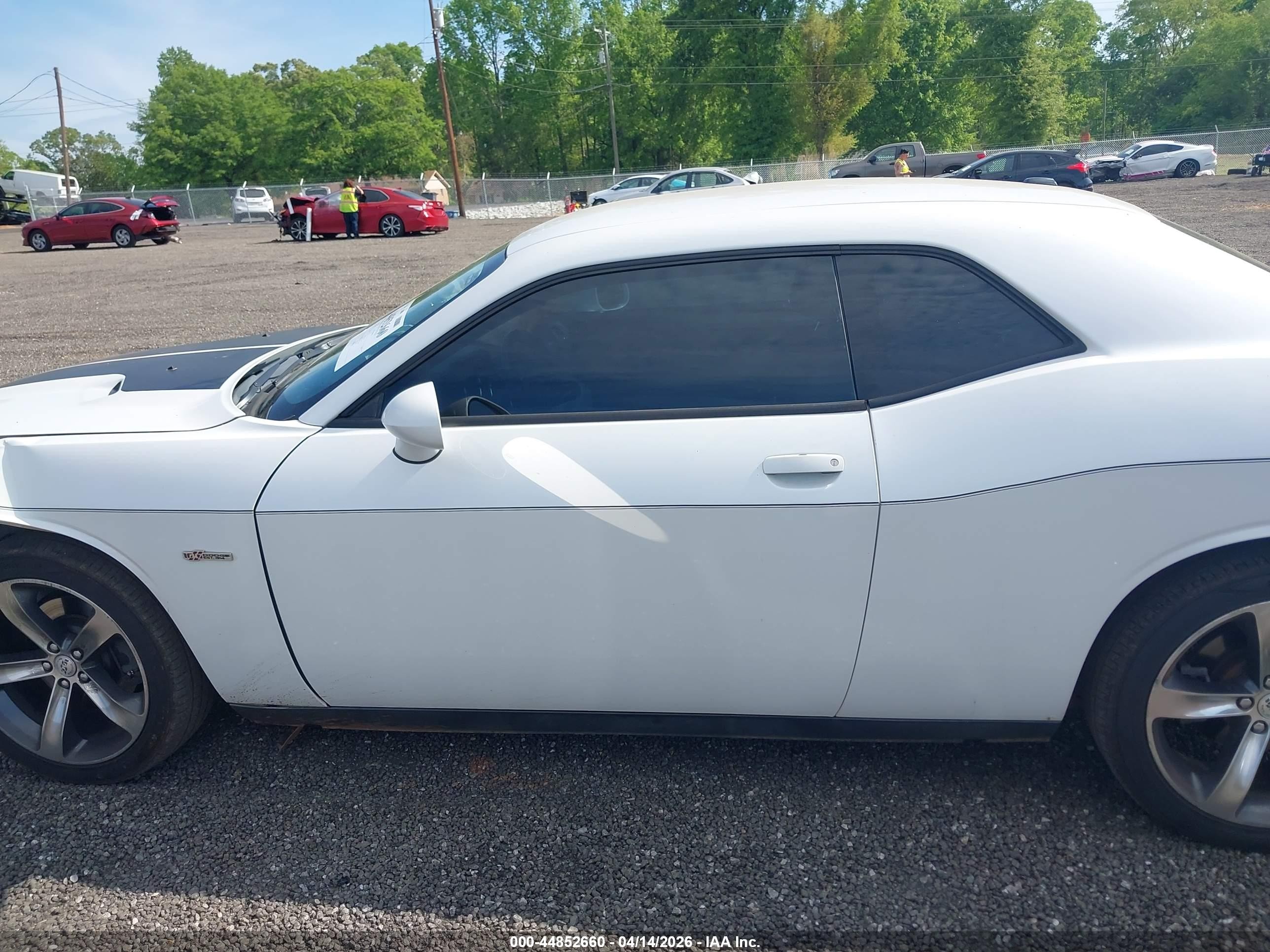 2014 Dodge Challenger R/t 100th Anniversary Appearance Group White vin: 2C3CDYBT7EH293118
