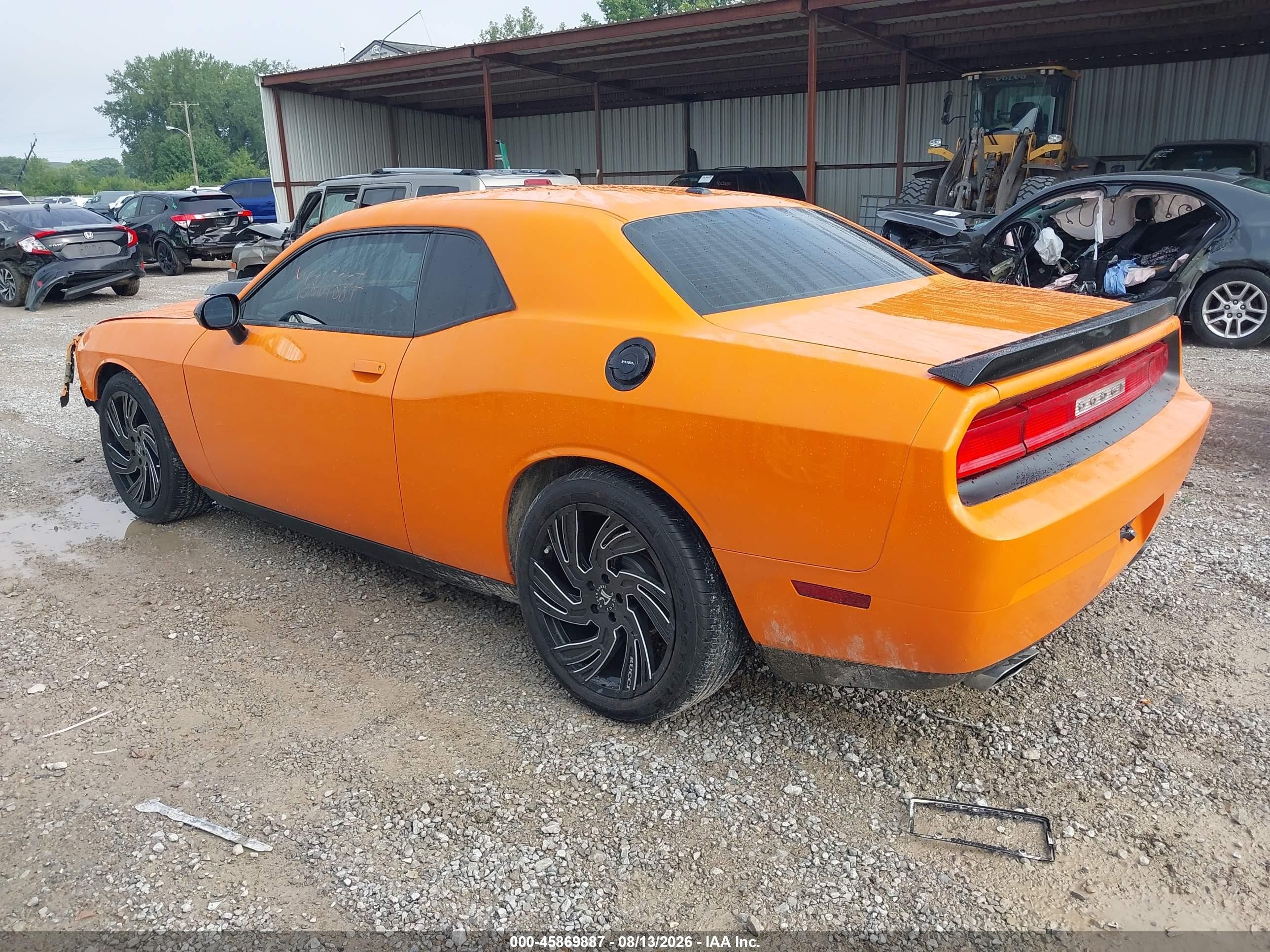 2014 Dodge Challenger R/t Orange vin: 2C3CDYBT7EH311410