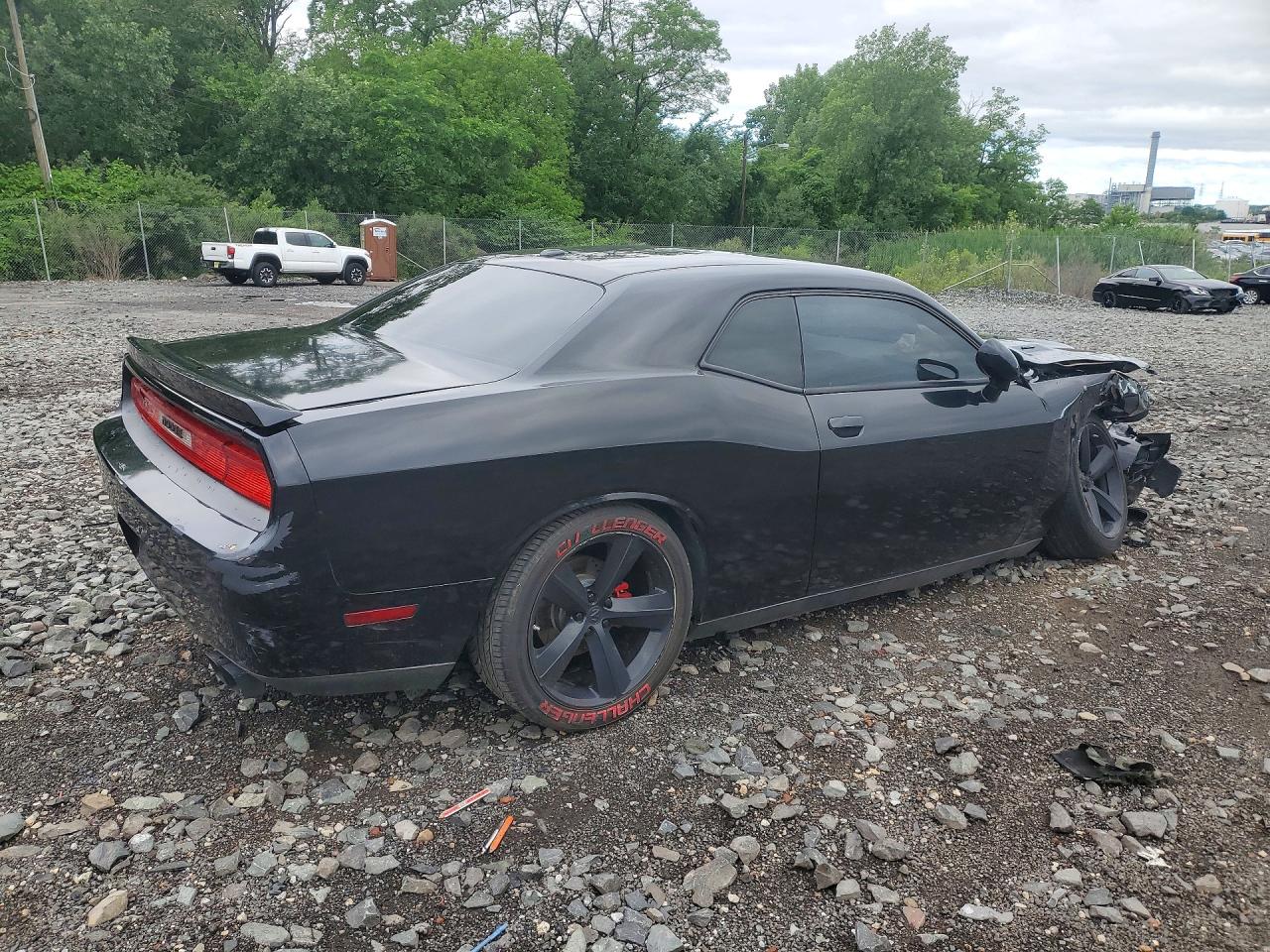 2013 Dodge Challenger R Black vin: 2C3CDYBT8DH541617