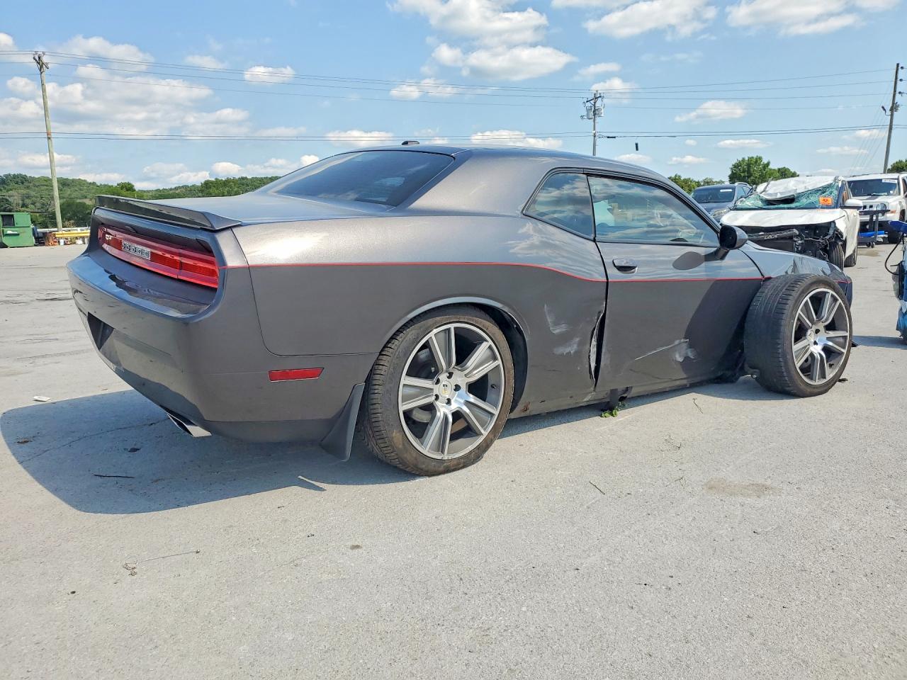 2013 Dodge Challenger R/t Gray vin: 2C3CDYBT8DH541780
