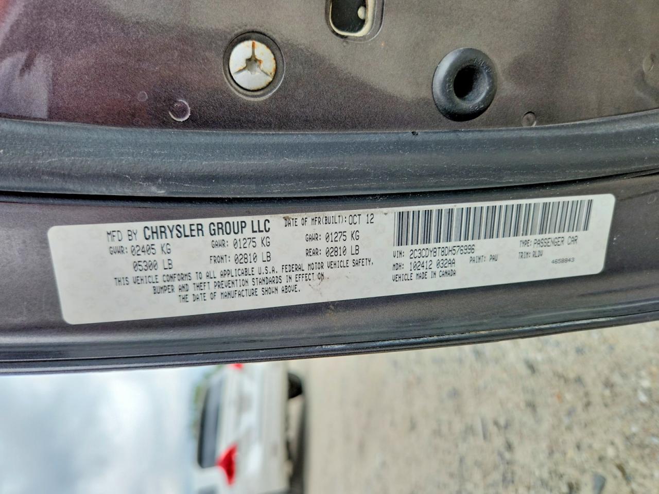 2013 Dodge Challenger R/t Gray vin: 2C3CDYBT8DH576996