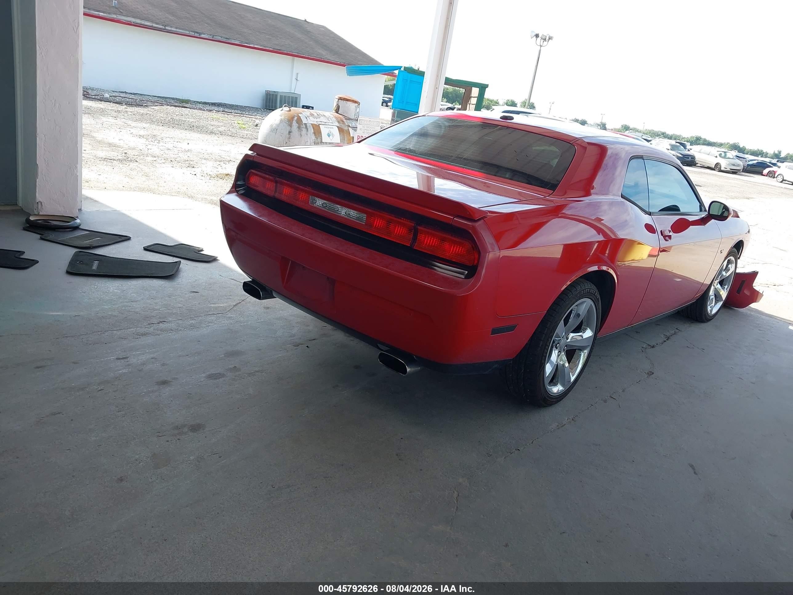 2013 Dodge Challenger R/t Plus Red vin: 2C3CDYBT8DH586007