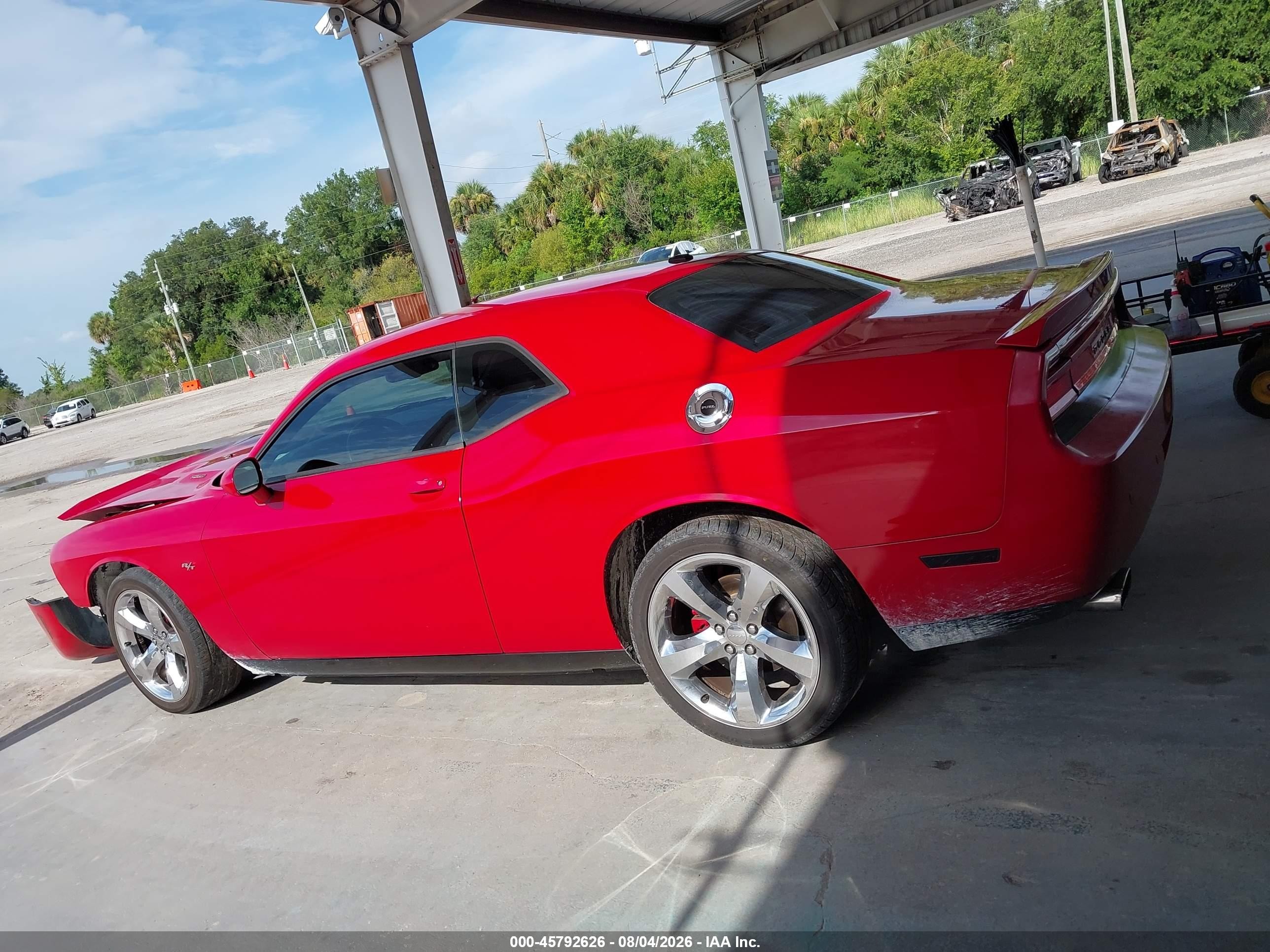 2013 Dodge Challenger R/t Plus Red vin: 2C3CDYBT8DH586007