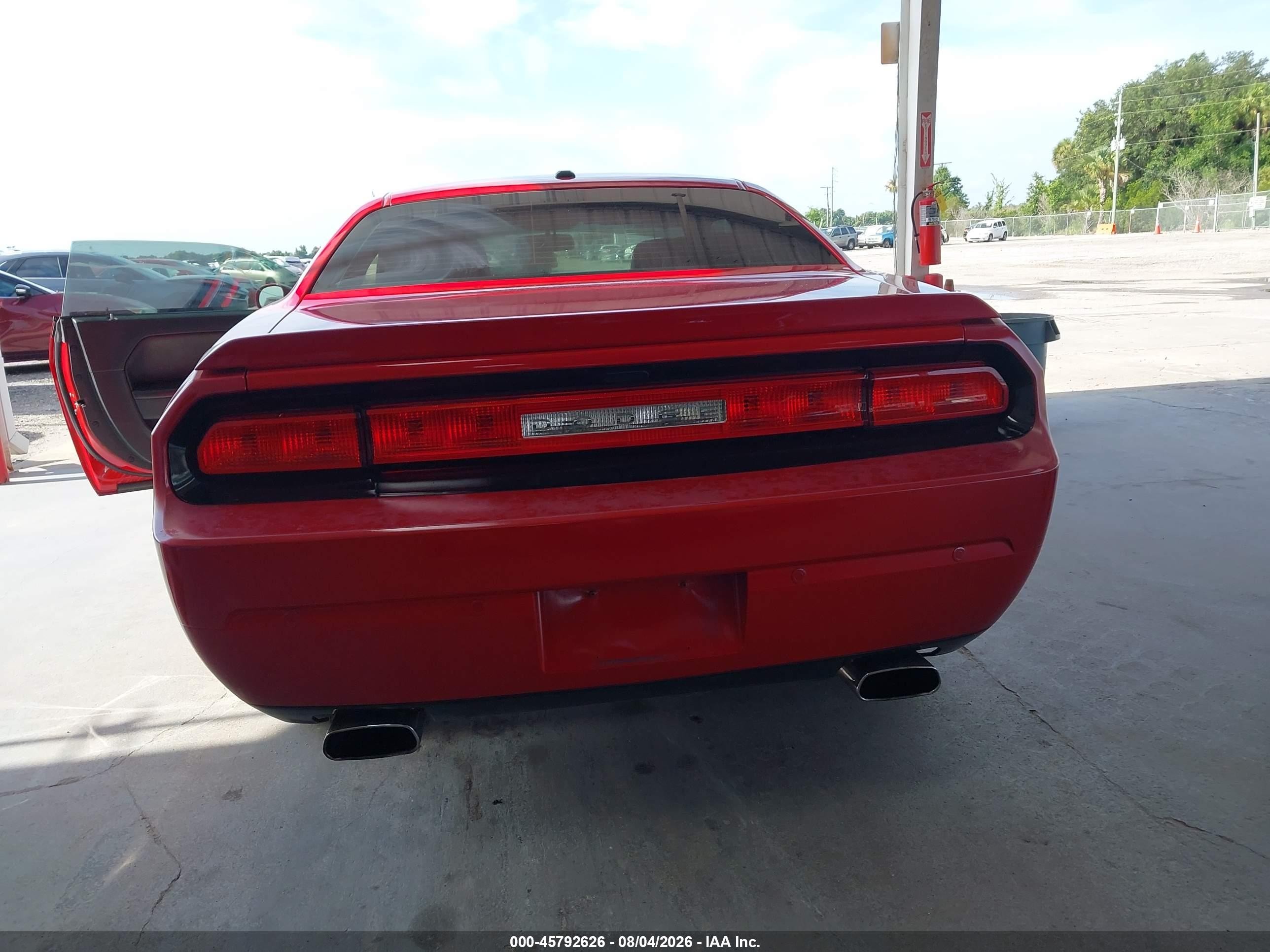 2013 Dodge Challenger R/t Plus Red vin: 2C3CDYBT8DH586007