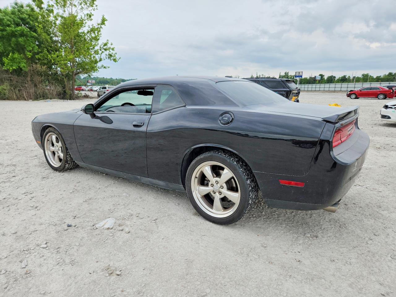 2013 Dodge Challenger R Black vin: 2C3CDYBT8DH676046
