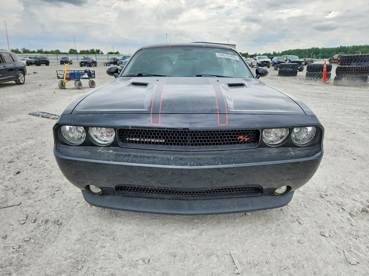 2013 Dodge Challenger R Black vin: 2C3CDYBT8DH676046