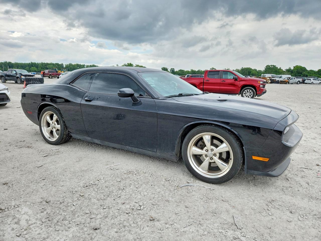 2013 Dodge Challenger R Black vin: 2C3CDYBT8DH676046