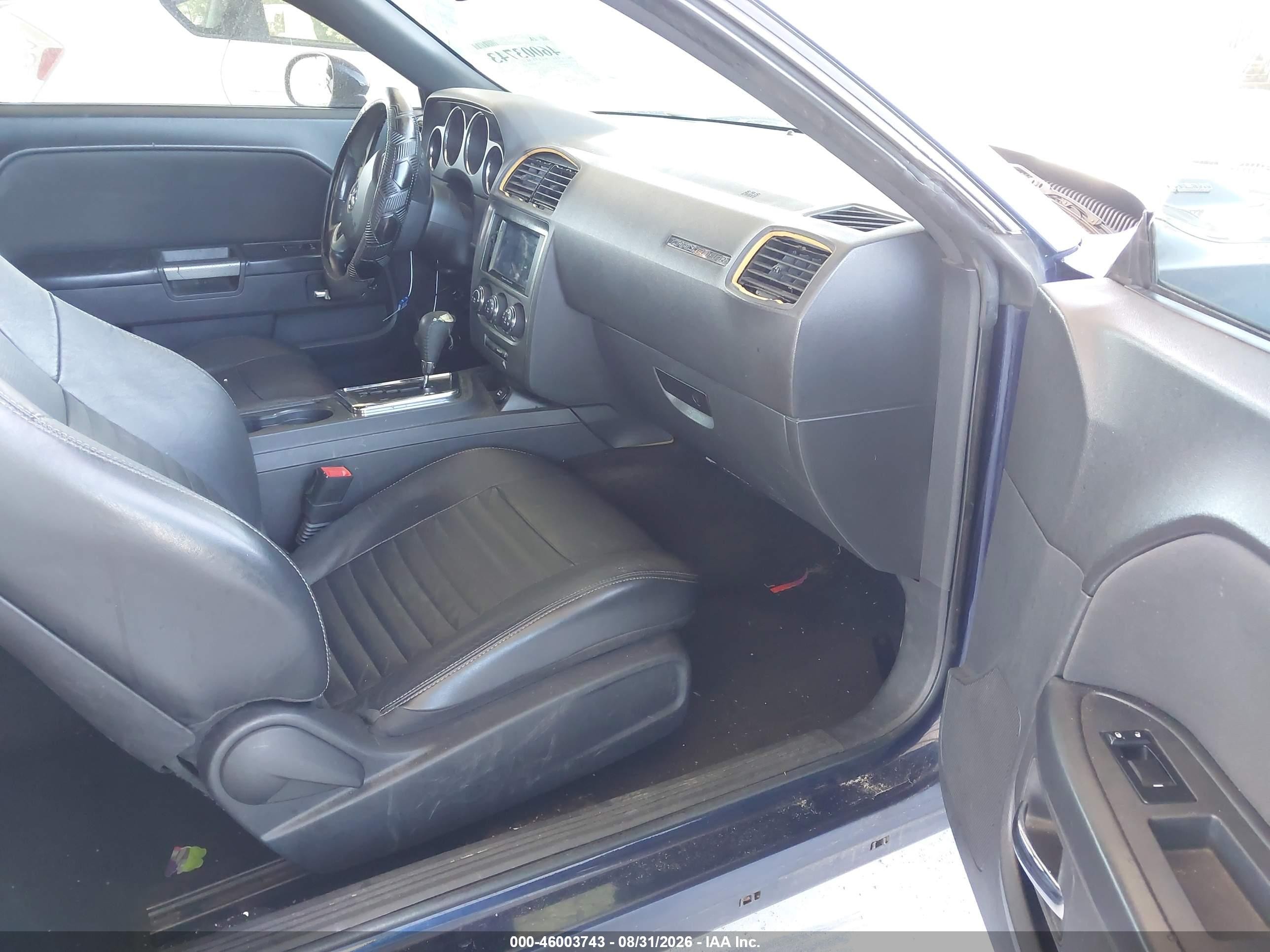 2014 Dodge Challenger R/t Blue vin: 2C3CDYBT8EH132776