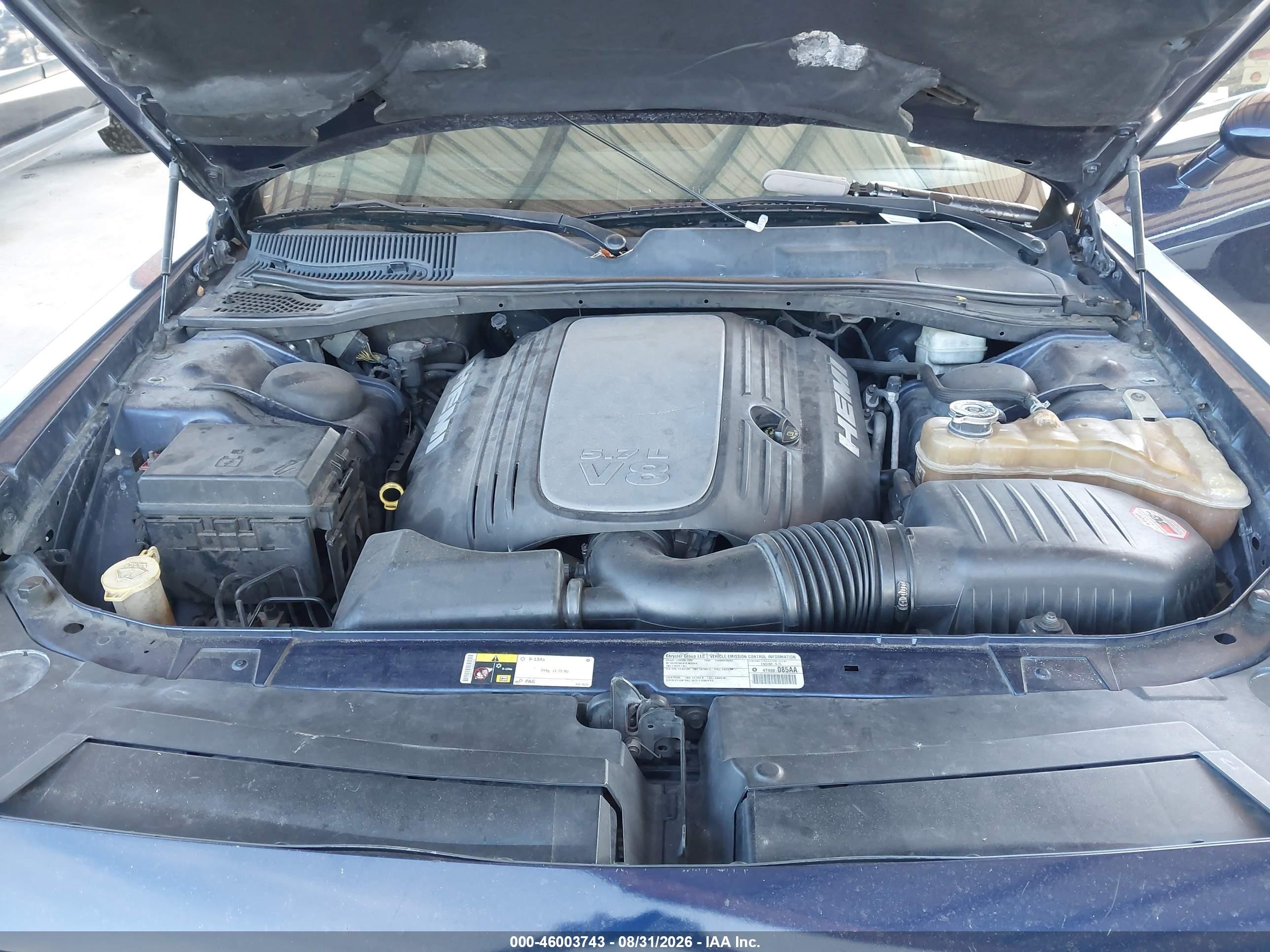 2014 Dodge Challenger R/t Blue vin: 2C3CDYBT8EH132776