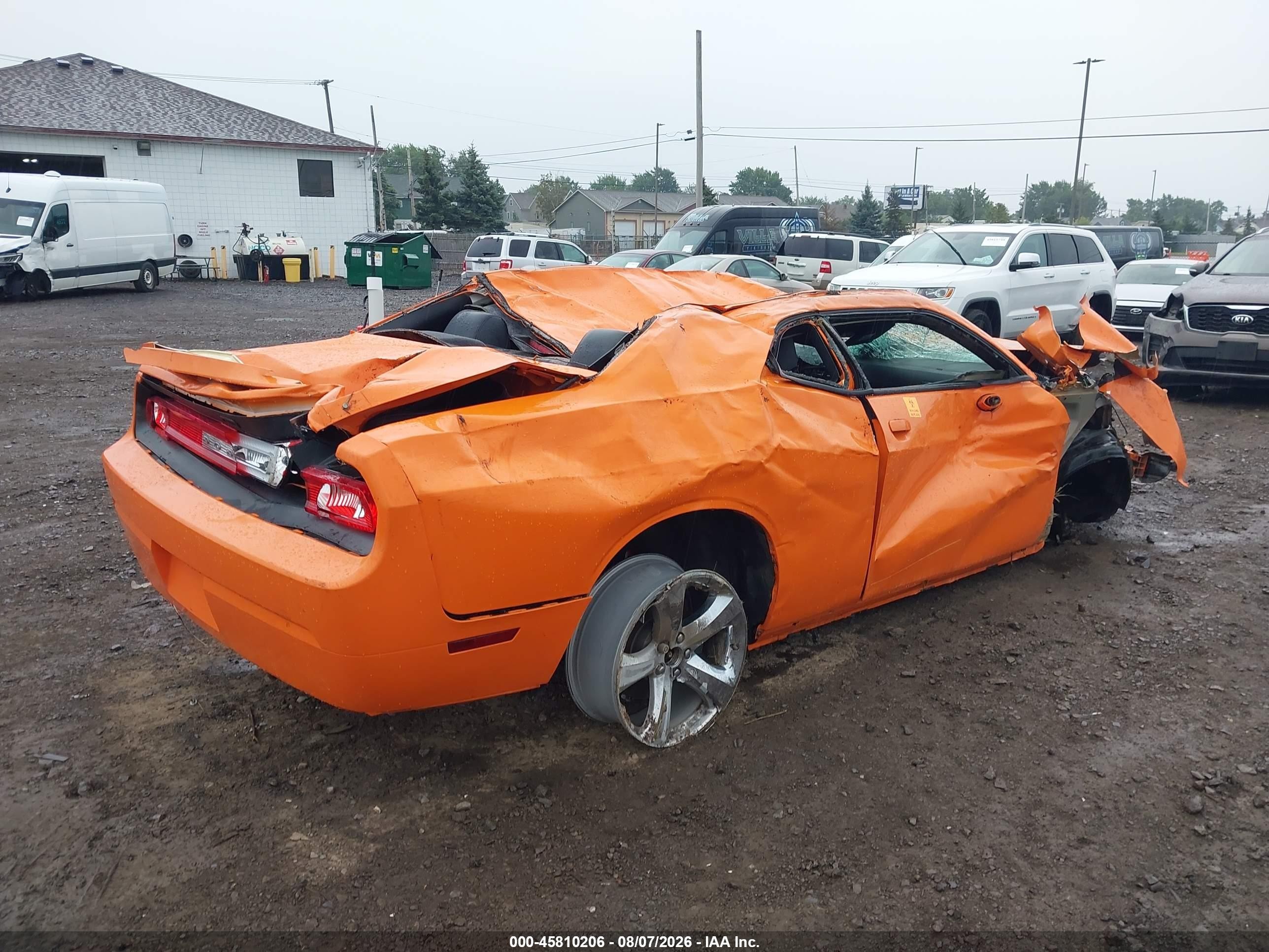 2014 Dodge Challenger R/t Orange vin: 2C3CDYBT8EH185476