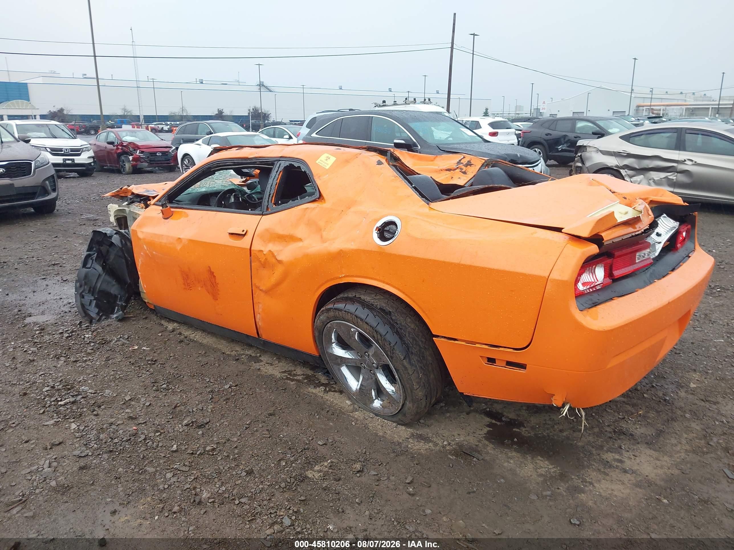 2014 Dodge Challenger R/t Orange vin: 2C3CDYBT8EH185476