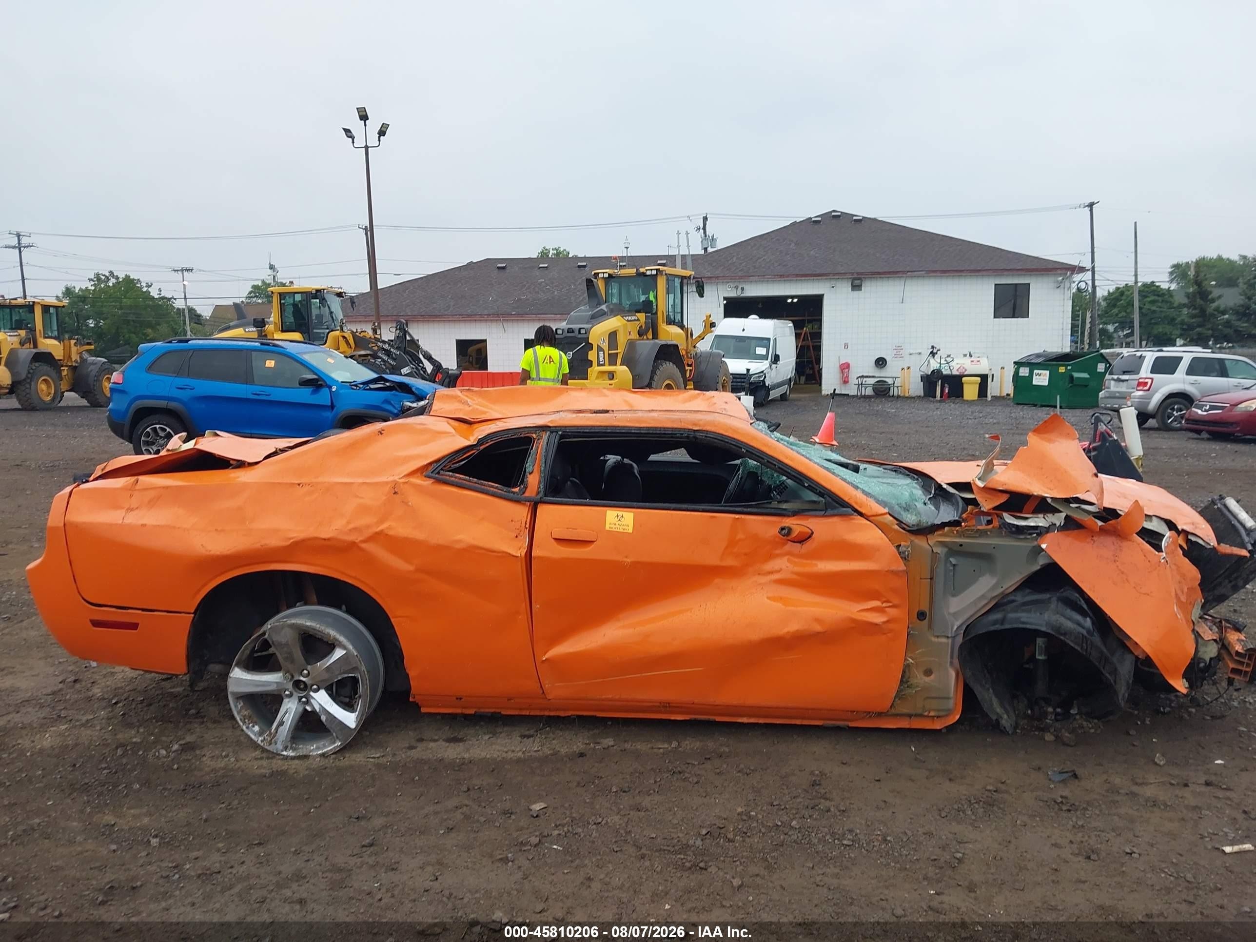 2014 Dodge Challenger R/t Orange vin: 2C3CDYBT8EH185476