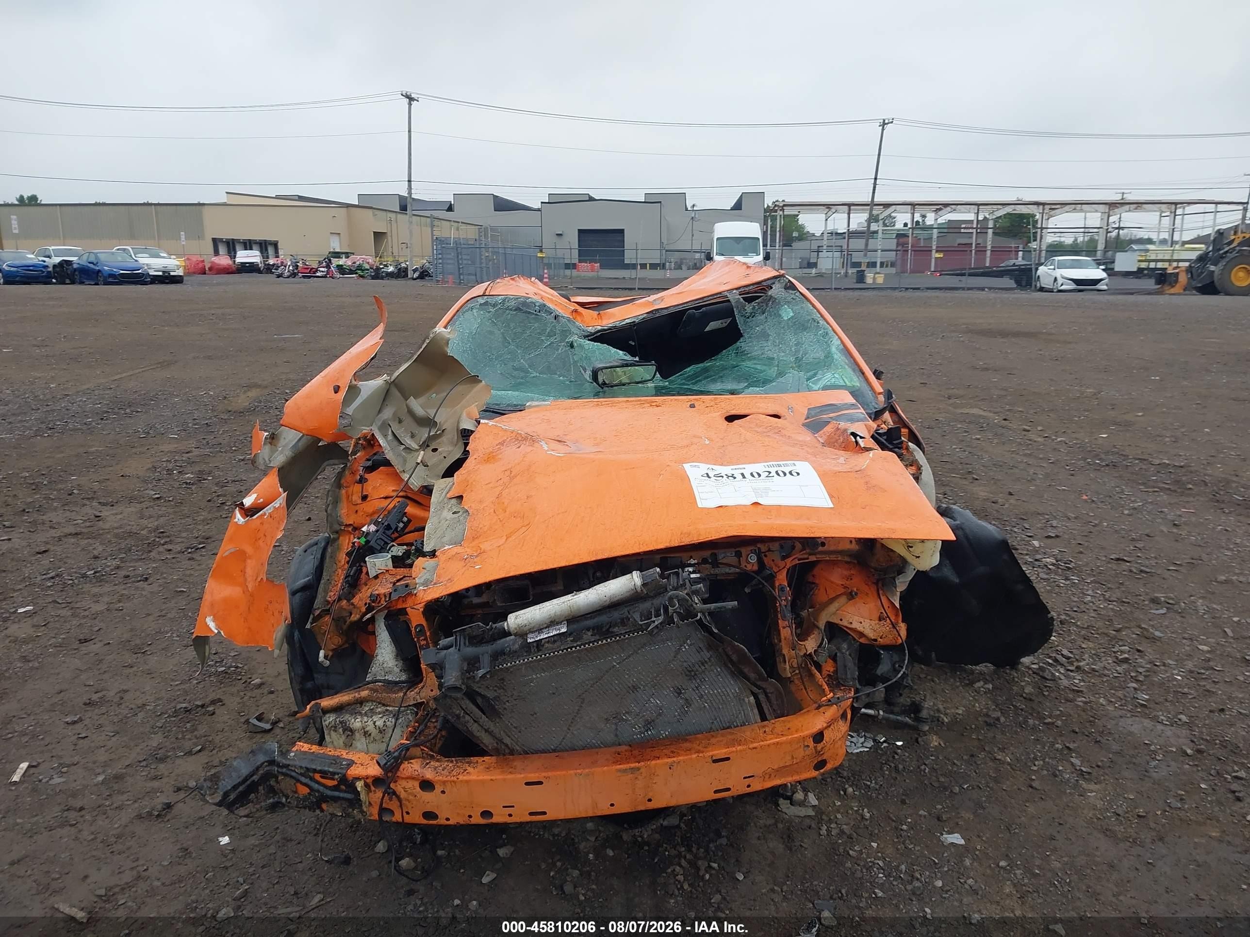 2014 Dodge Challenger R/t Orange vin: 2C3CDYBT8EH185476