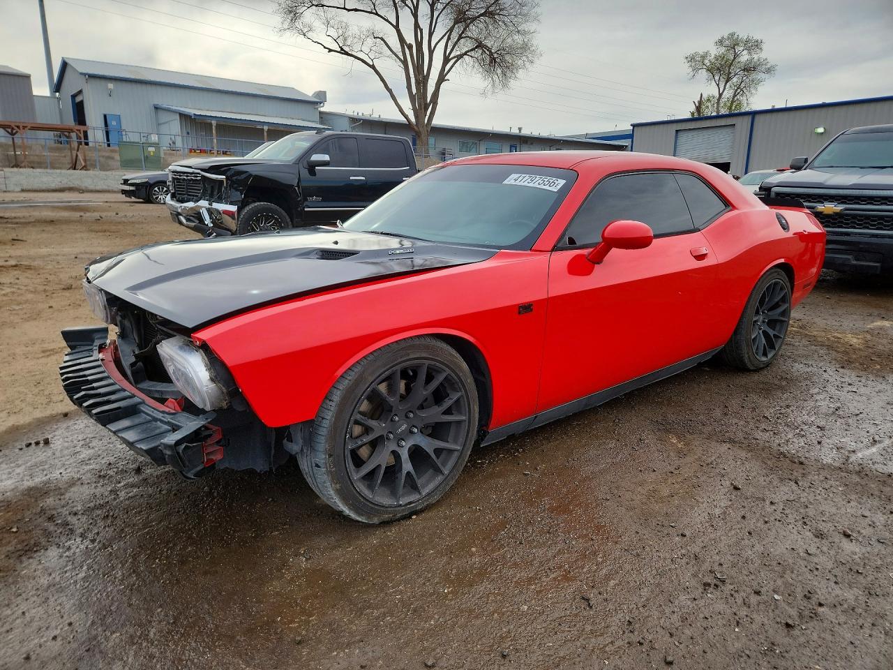 2014 Dodge Challenger R Red vin: 2C3CDYBT8EH186370