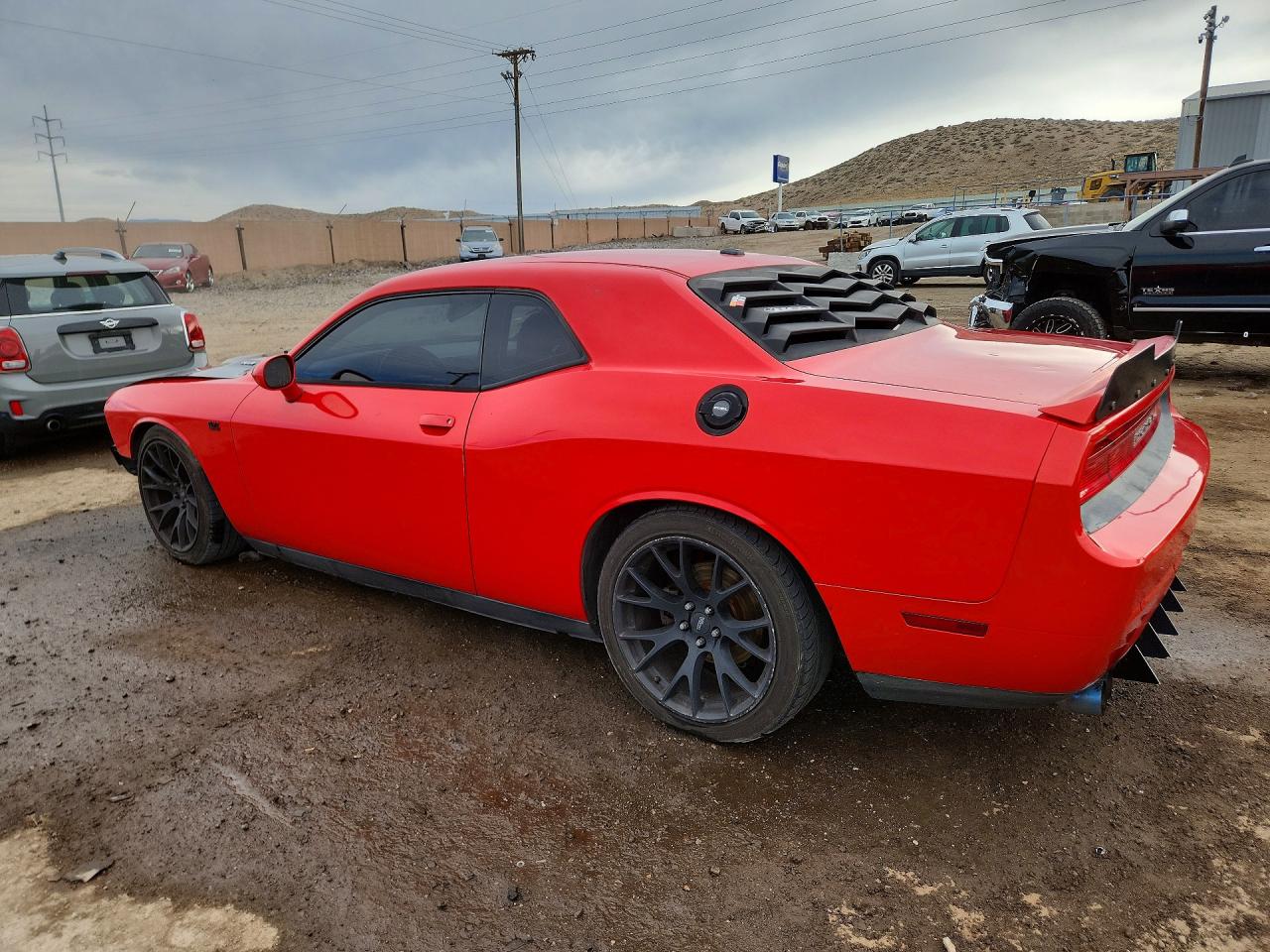 2014 Dodge Challenger R Red vin: 2C3CDYBT8EH186370