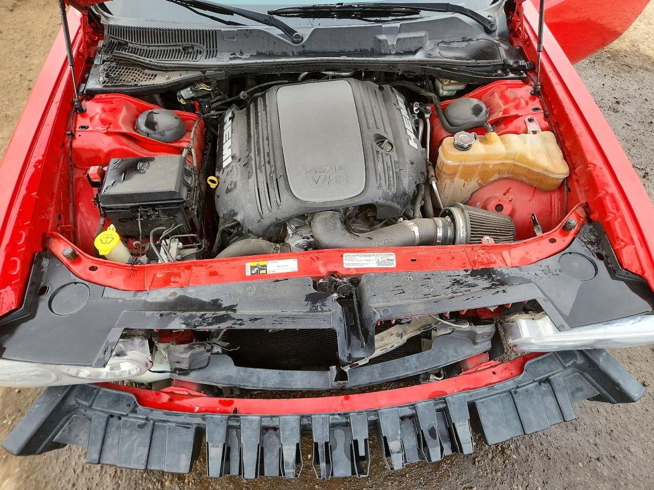 2014 Dodge Challenger R Red vin: 2C3CDYBT8EH186370